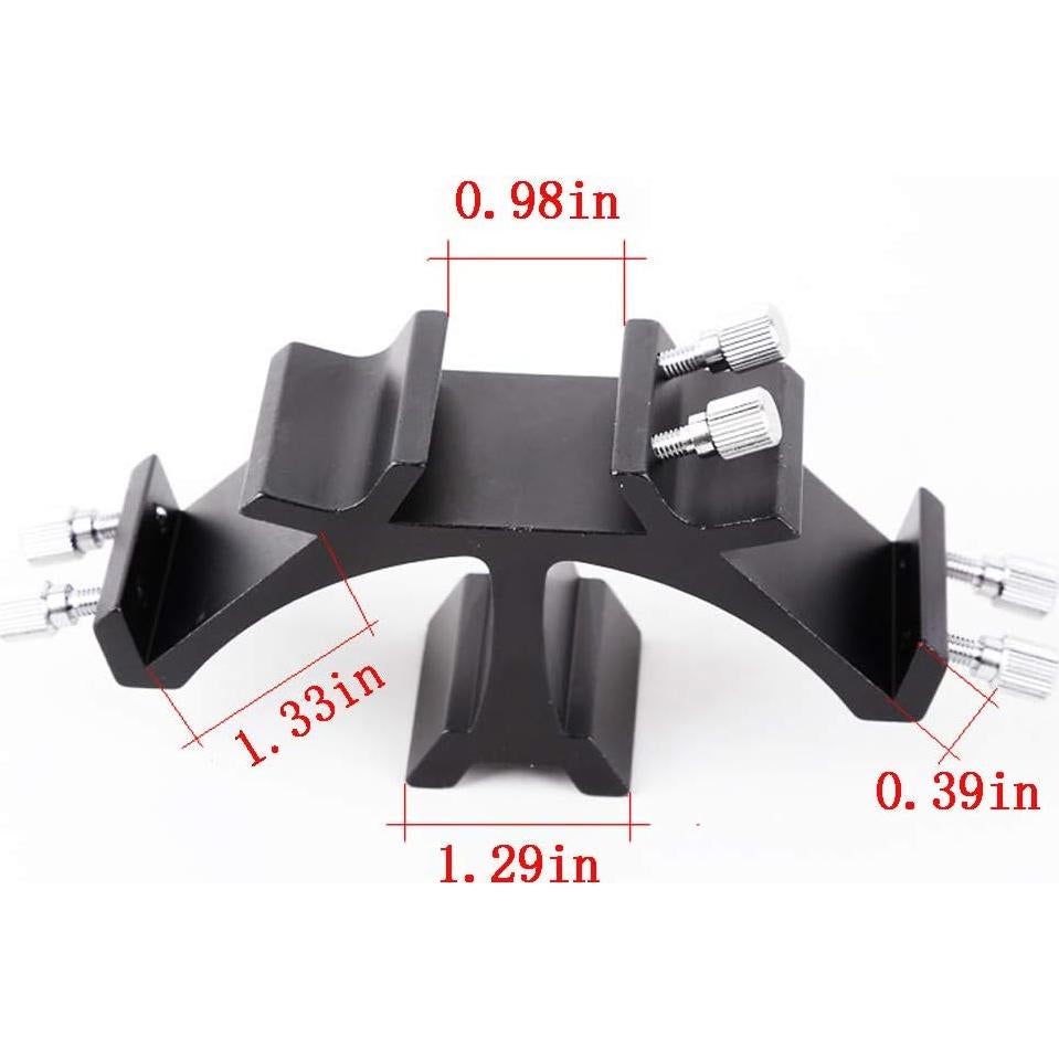 Soporte de Montaje para 3 Visores Telescopio INKECI Aluminio