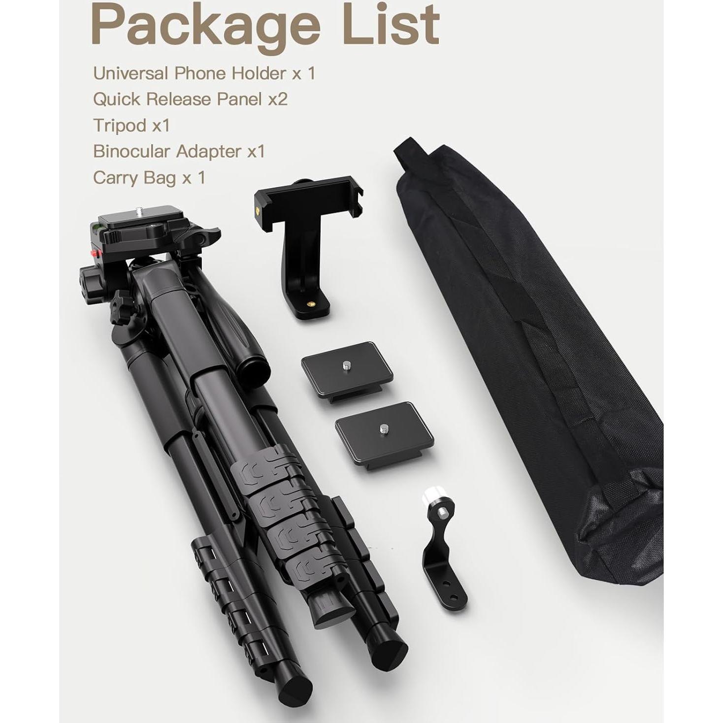 Trípode Ajustable Superflash para Telescopios y Cámaras 1.71kg