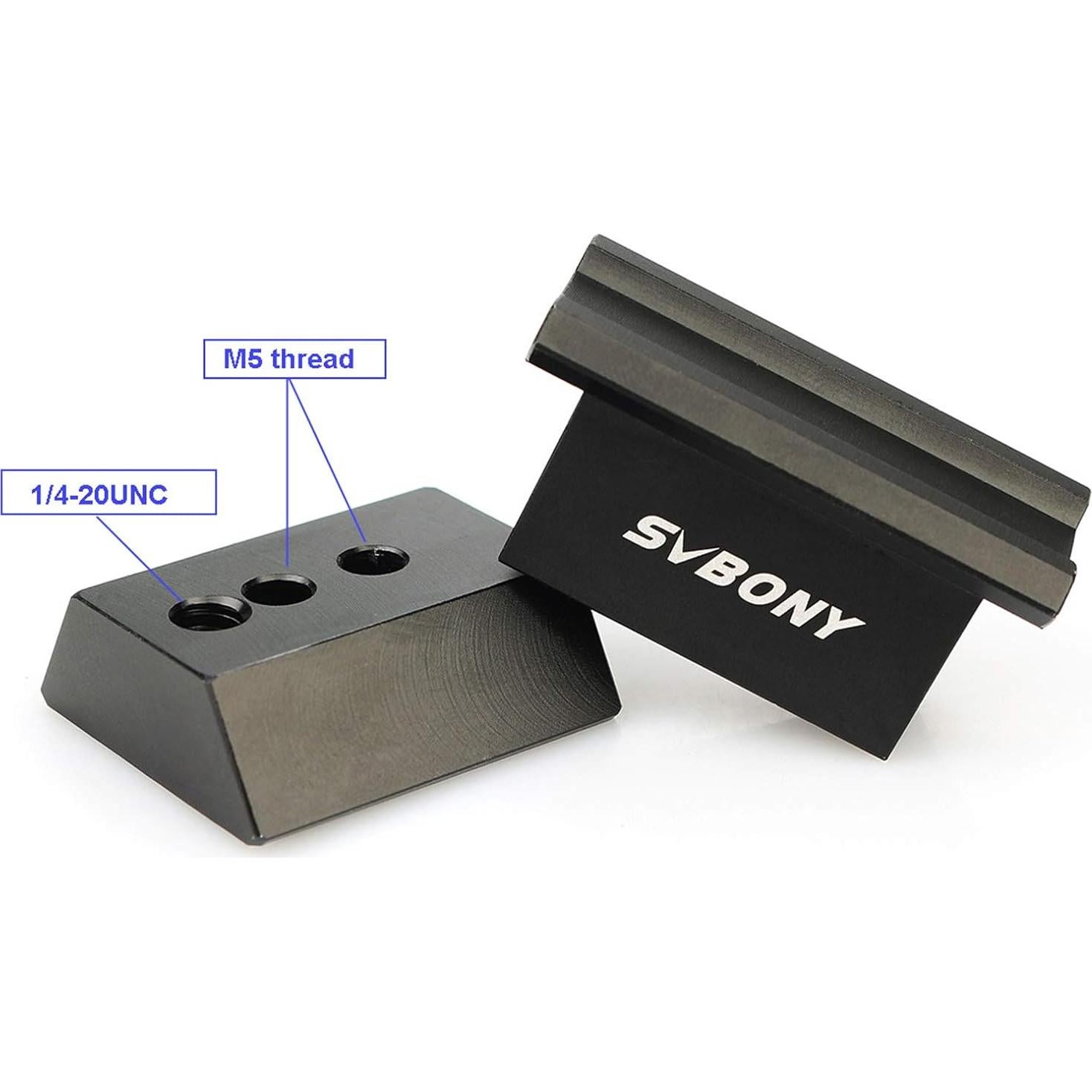 Soporte de Montaje Dovetail SVBONY para Visor de Punto Rojo