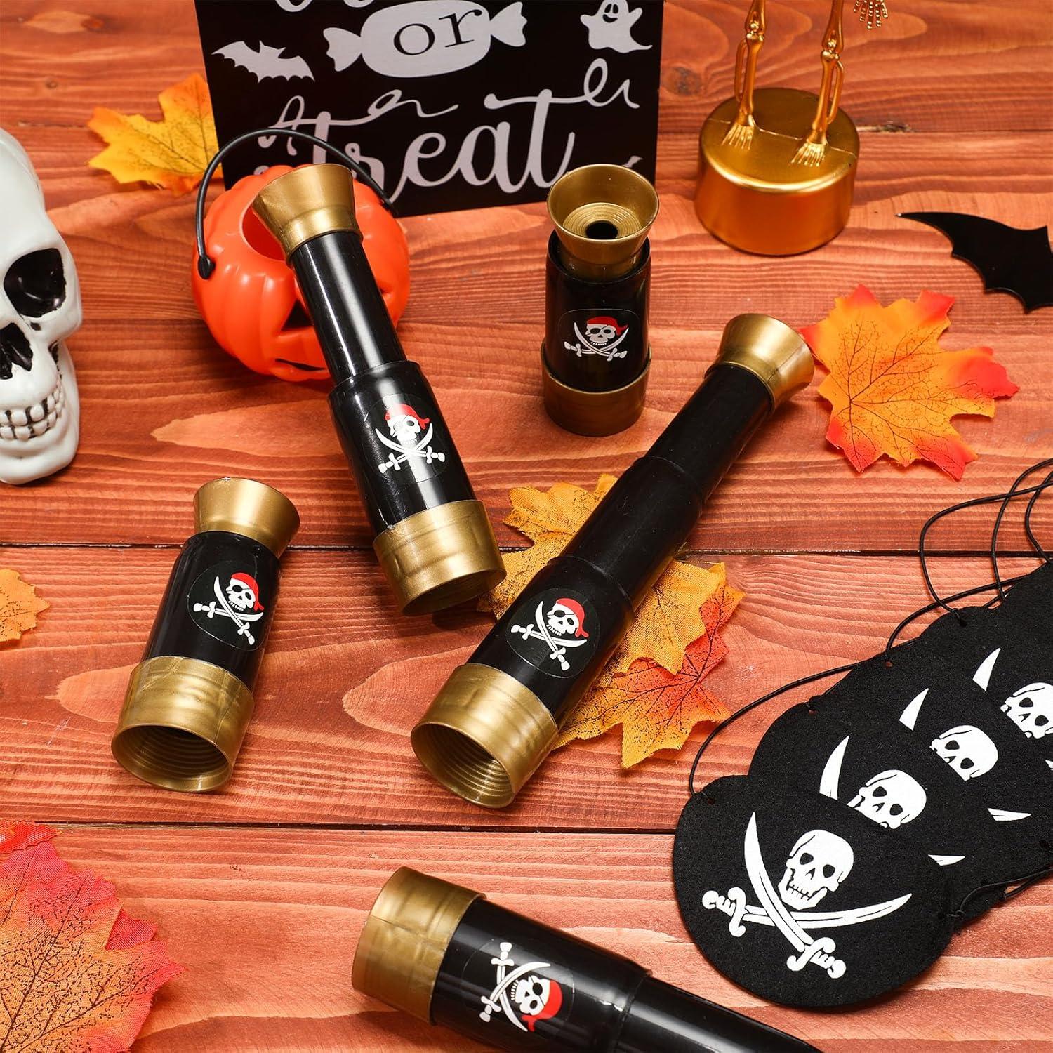 Set de Accesorios de Pirata Libima - 24 Parches y Telescopios