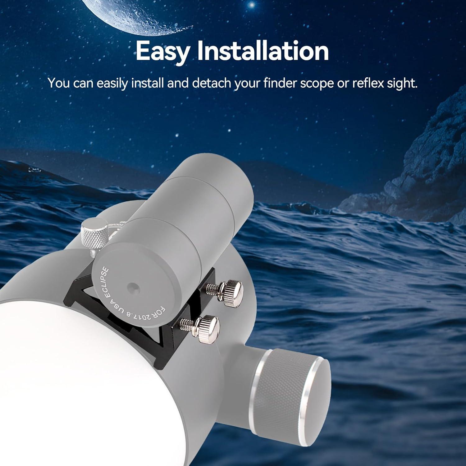 Base Dovetail Universal SVBONY para Telescopios de Encuentro