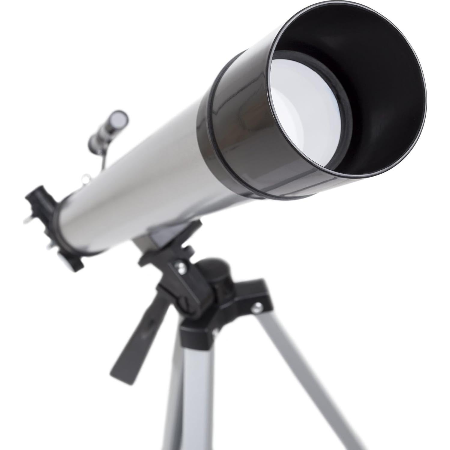 Telescopio Refractor 60mm Hey! Play! con Trípode para Astronomía