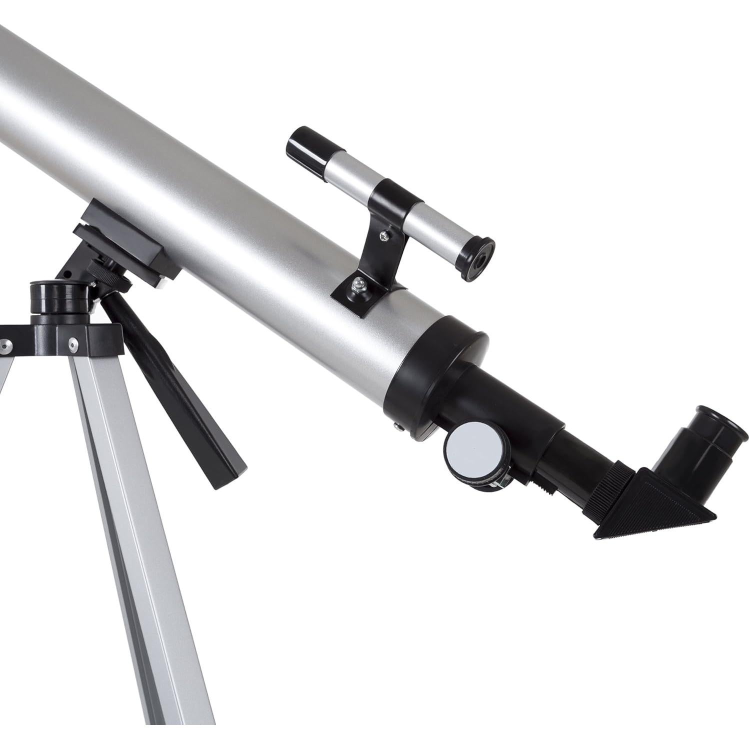 Telescopio Refractor 60mm Hey! Play! con Trípode para Astronomía