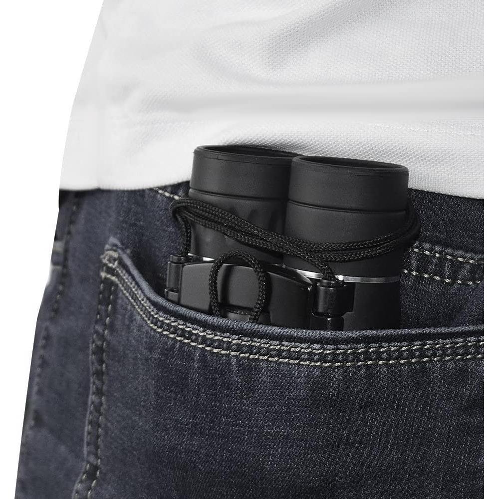 Prismáticos Plegables Luhao 8x 25mm HD para Caza y Camping