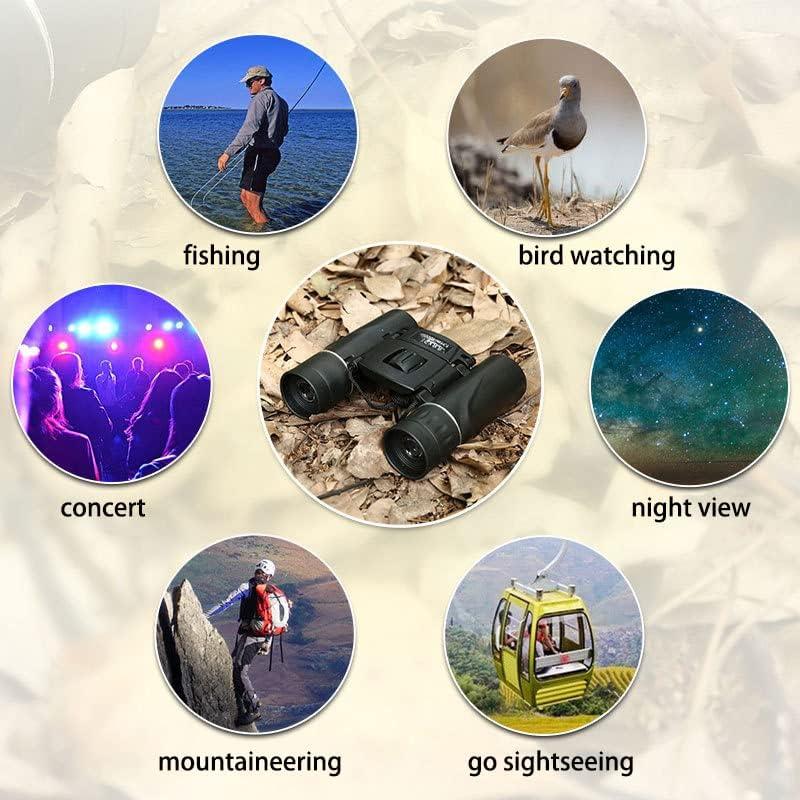 Prismáticos Plegables Luhao 8x 25mm HD para Caza y Camping