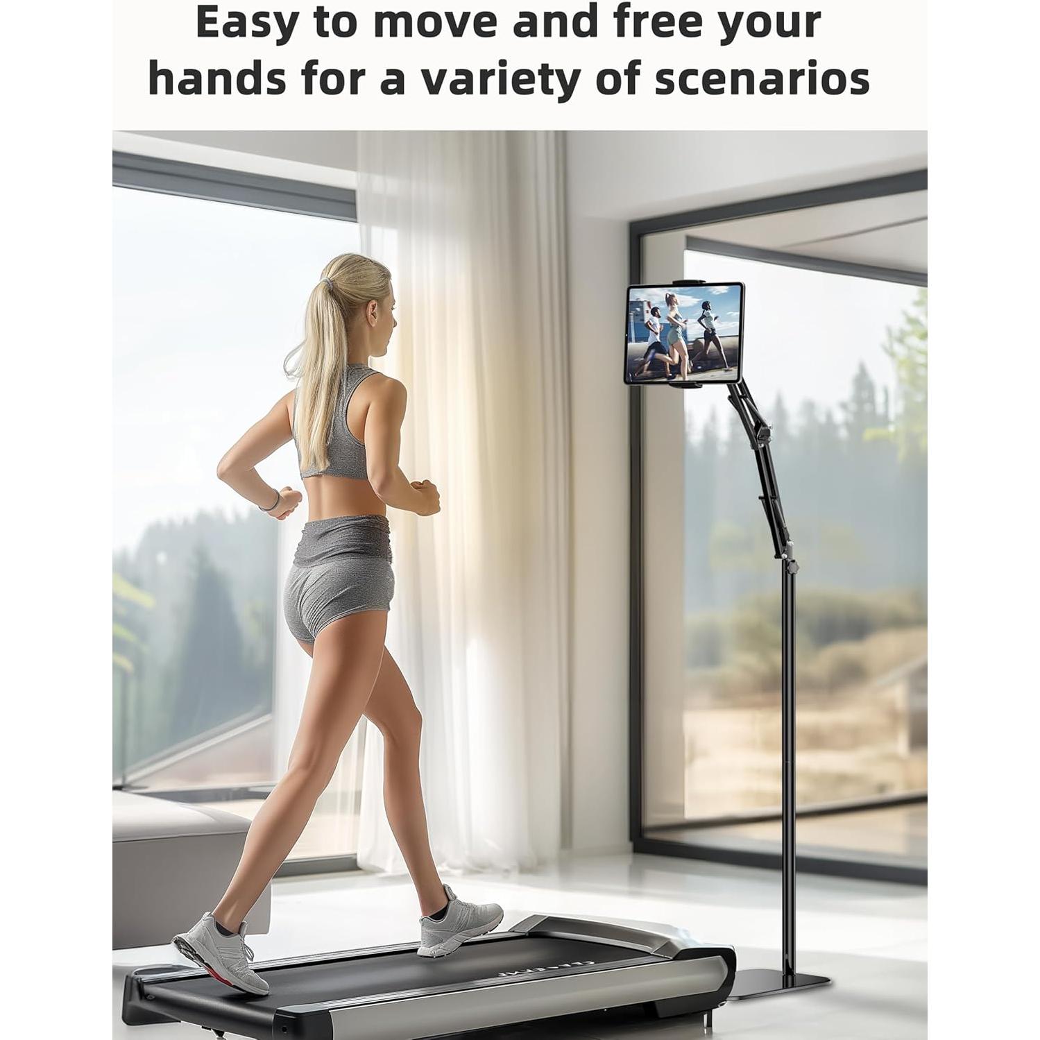 Soporte de Piso para Tableta VOLTIFYMAX Ajustable 75-140 cm