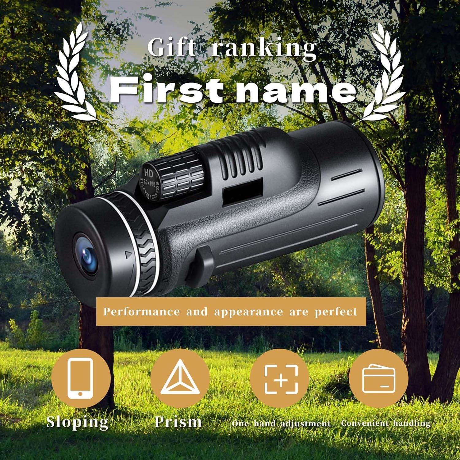 Telescopio Monocular Compacto 80x100 BAK-4 Impermeable