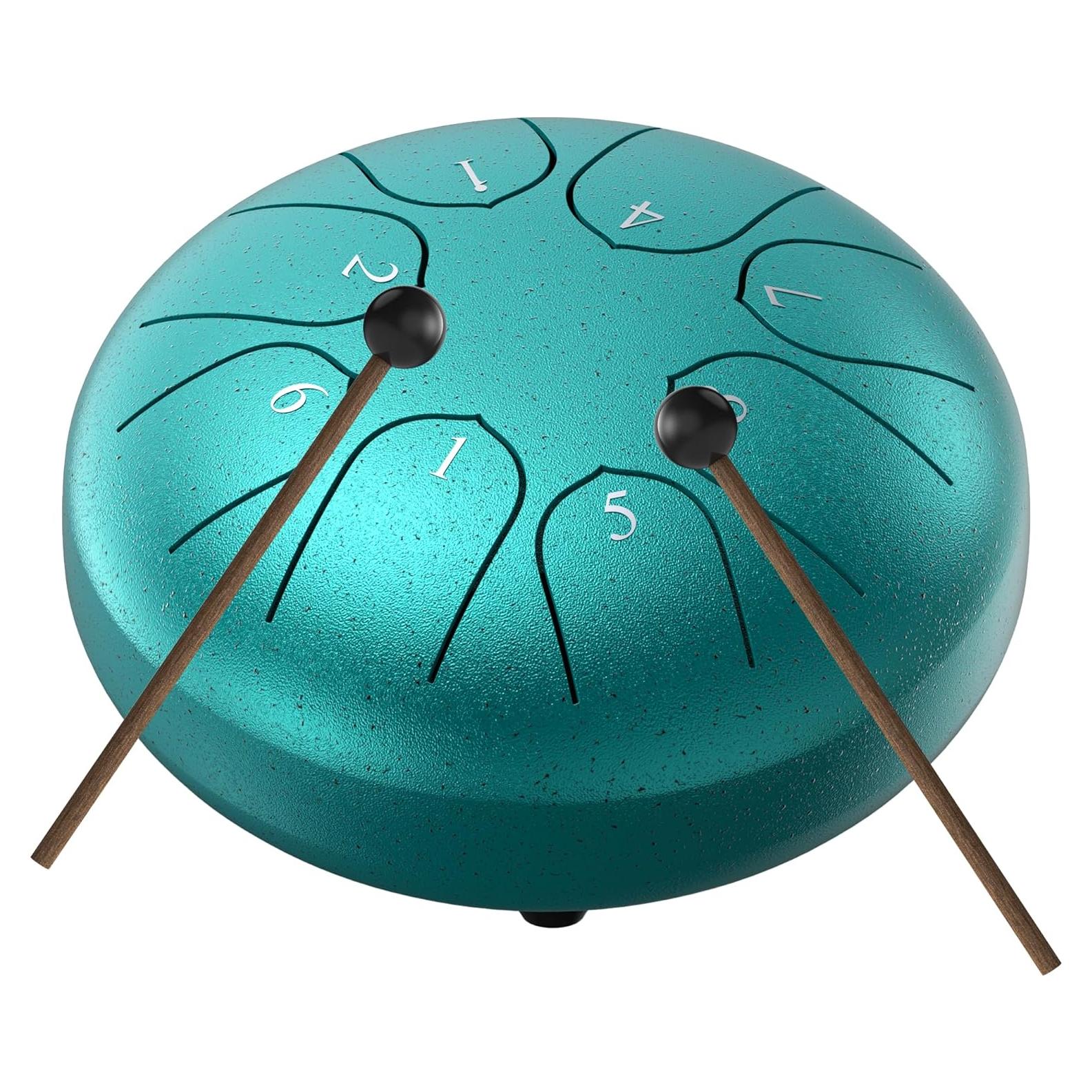 Tambor de Lluvia ZODELOW 17.5cm 8 Notas con Bolsa y Maquetas