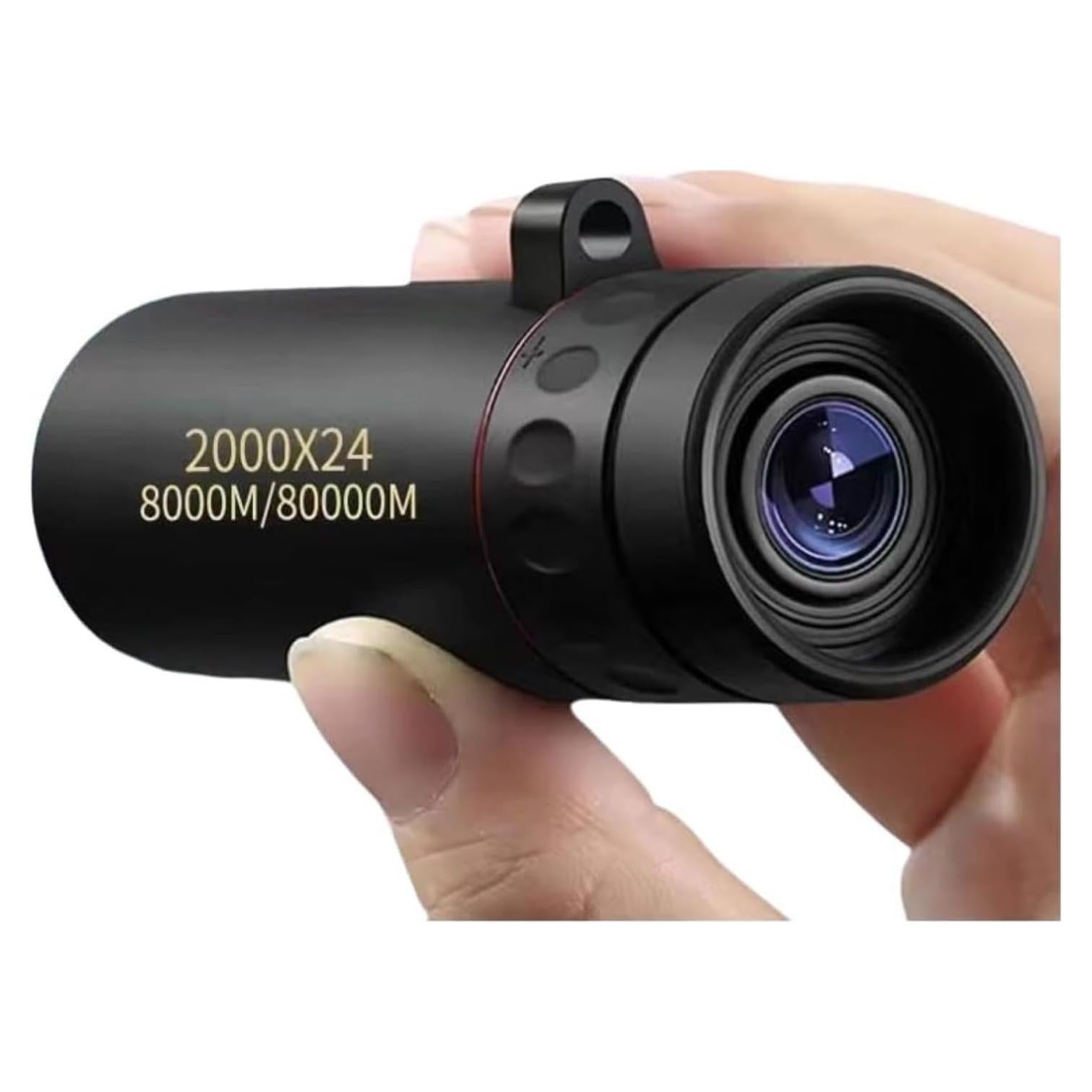 Telescopio Monocular Compacto CFDGEVX 8x Aumento Ligero 80g