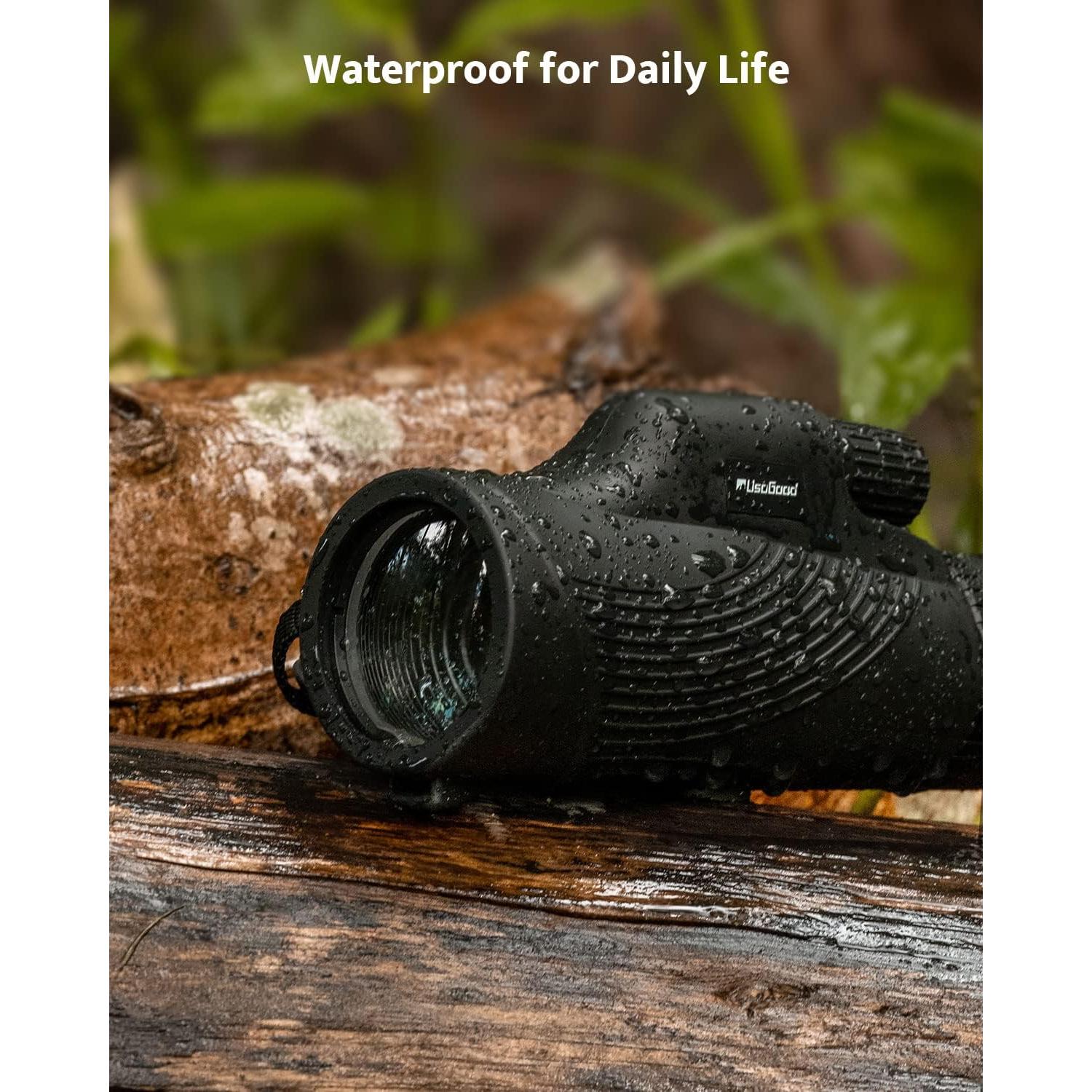 Monocular Usogood 10x42 Compacto Impermeable para Observación