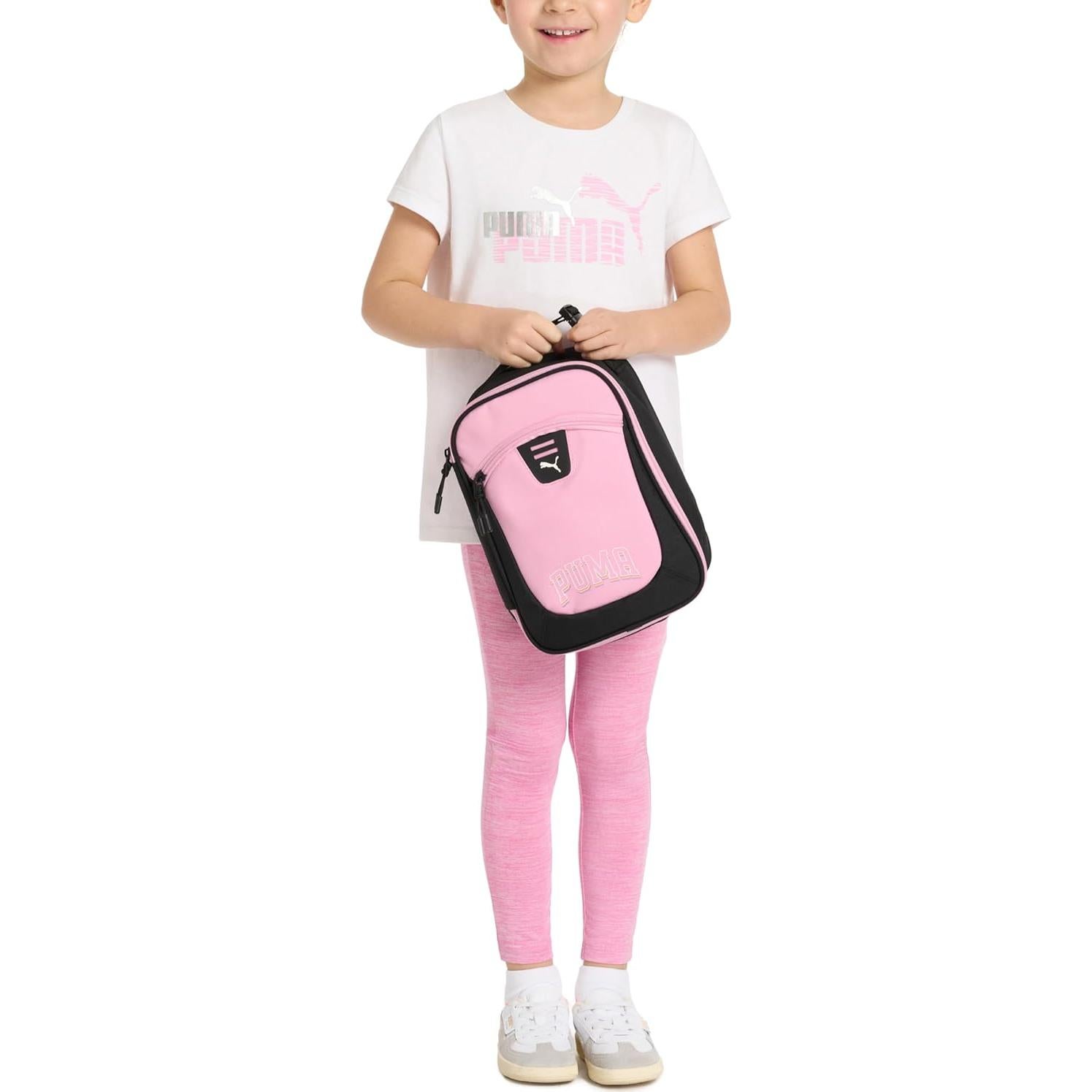 Caja de Almuerzo PUMA Rally Unisex Niños Lila Rosa 25.4x17.8cm