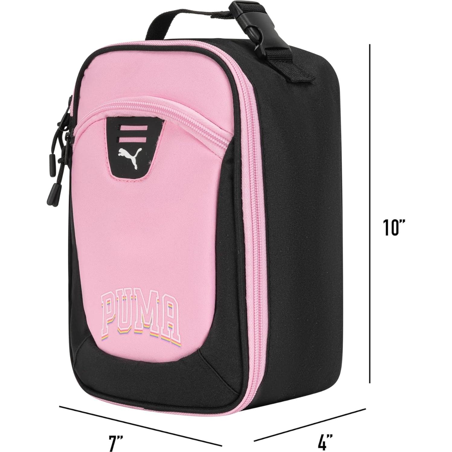 Caja de Almuerzo PUMA Rally Unisex Niños Lila Rosa 25.4x17.8cm