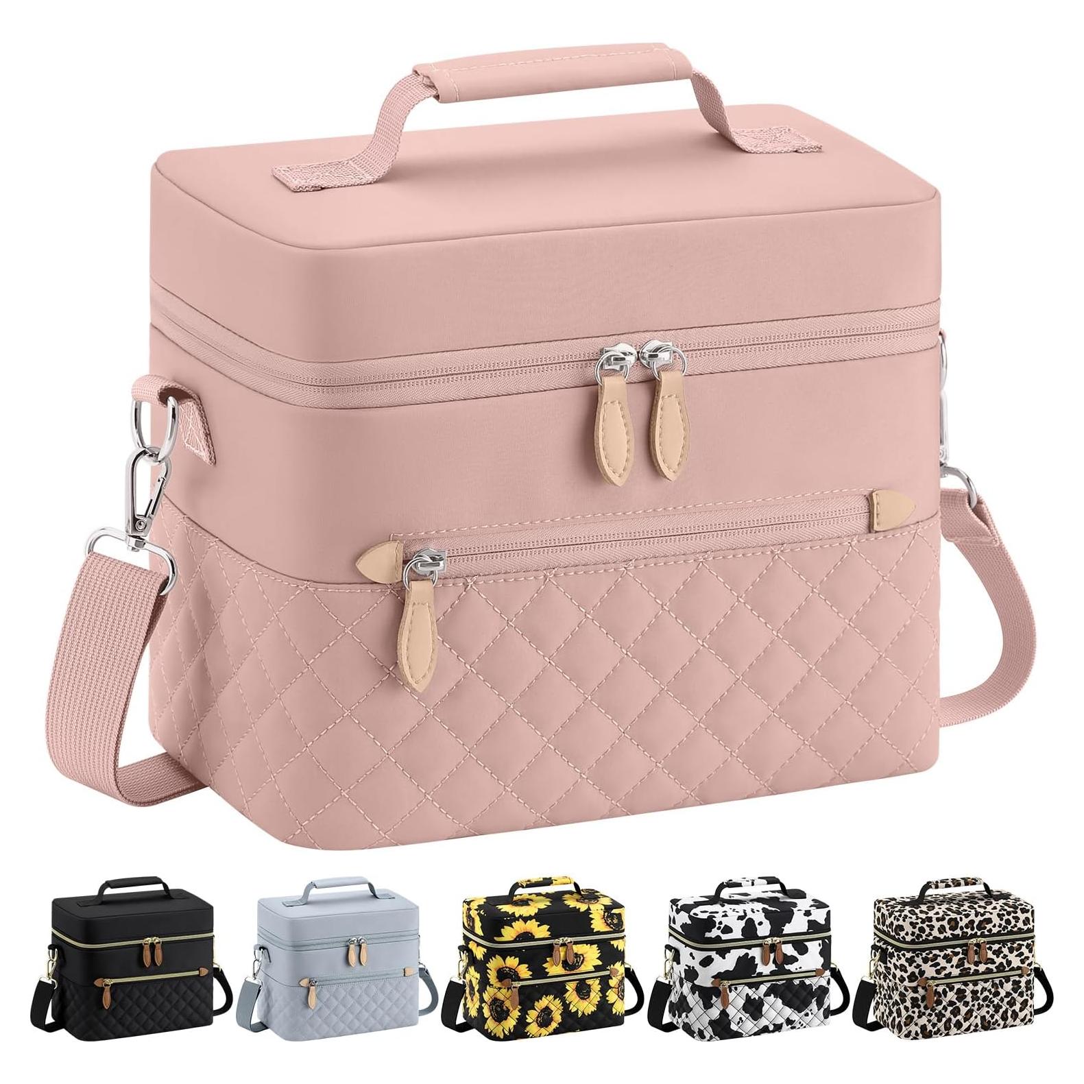 Bolsa de Almuerzo Aislada Tenot Rosa 8.5L Reutilizable
