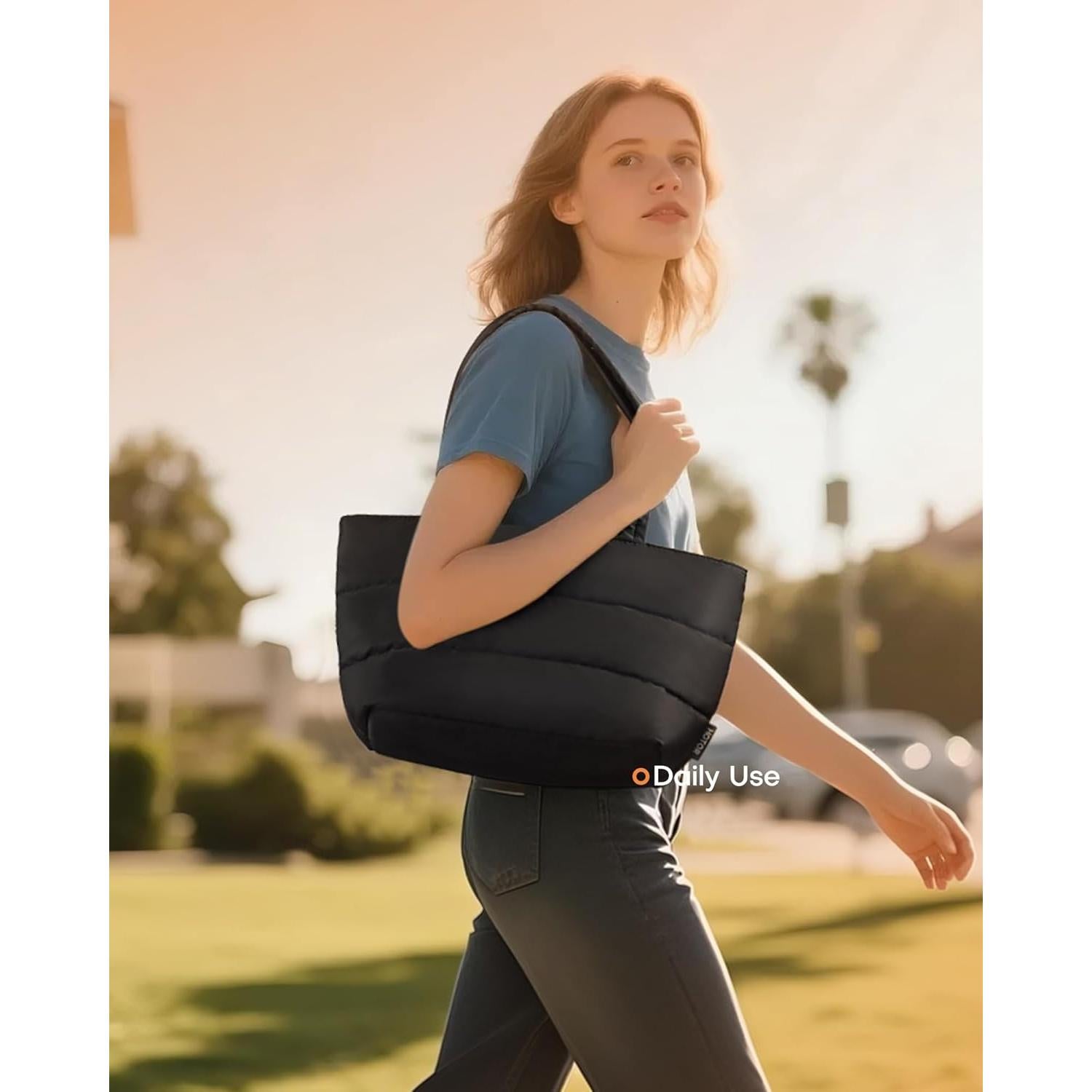 Bolsa Térmica Aislada HOTOR para Almuerzo - Negra 8.5L