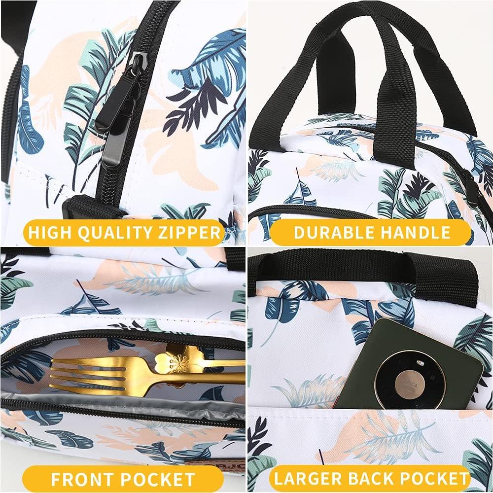 Bolsa de Almuerzo Aislada TAHAN Verde 29x14x21cm para Oficina