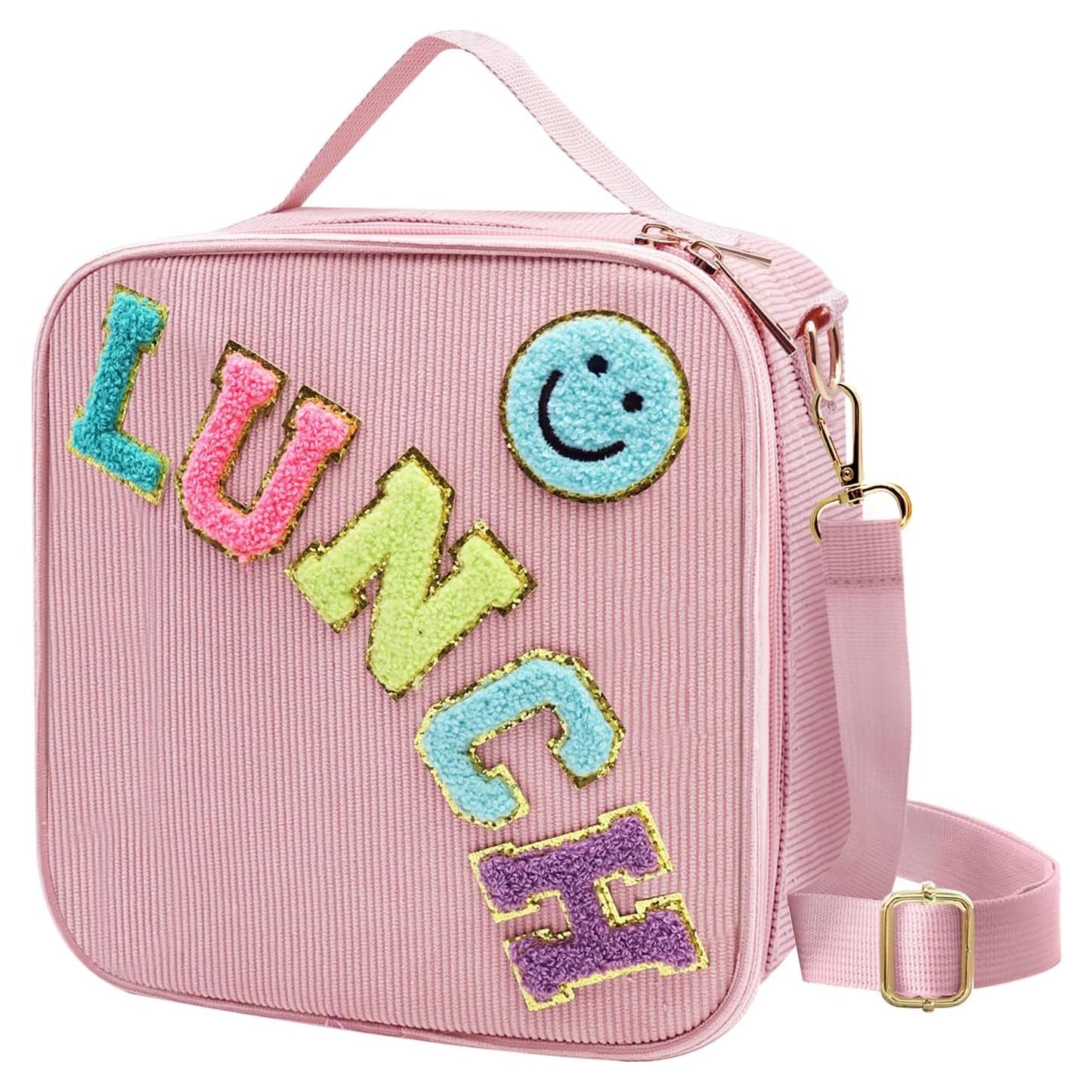 Bolsa de Almuerzo Aislada Cisne Oscuro Rosa 9.4L Correa Ajustable