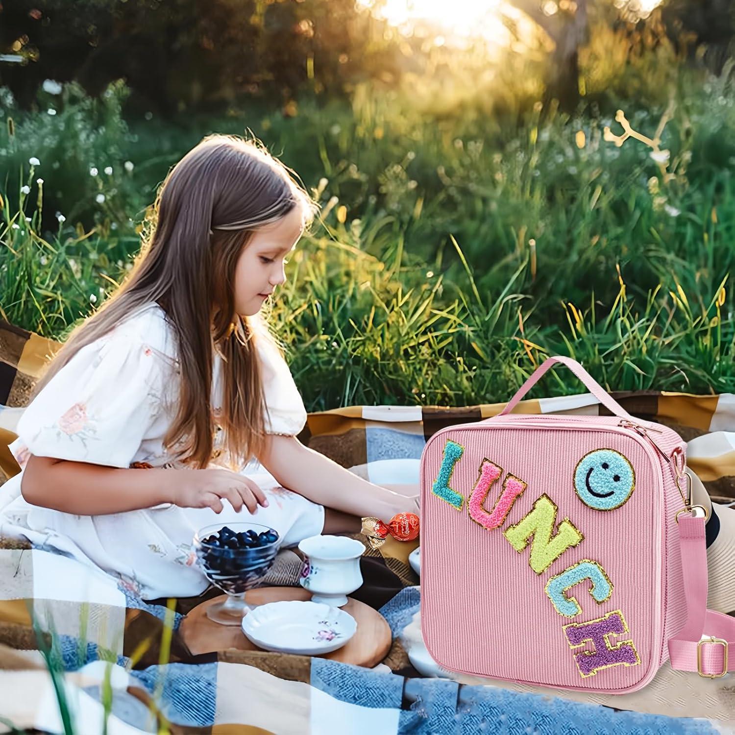 Bolsa de Almuerzo Aislada Cisne Oscuro Rosa 9.4L Correa Ajustable