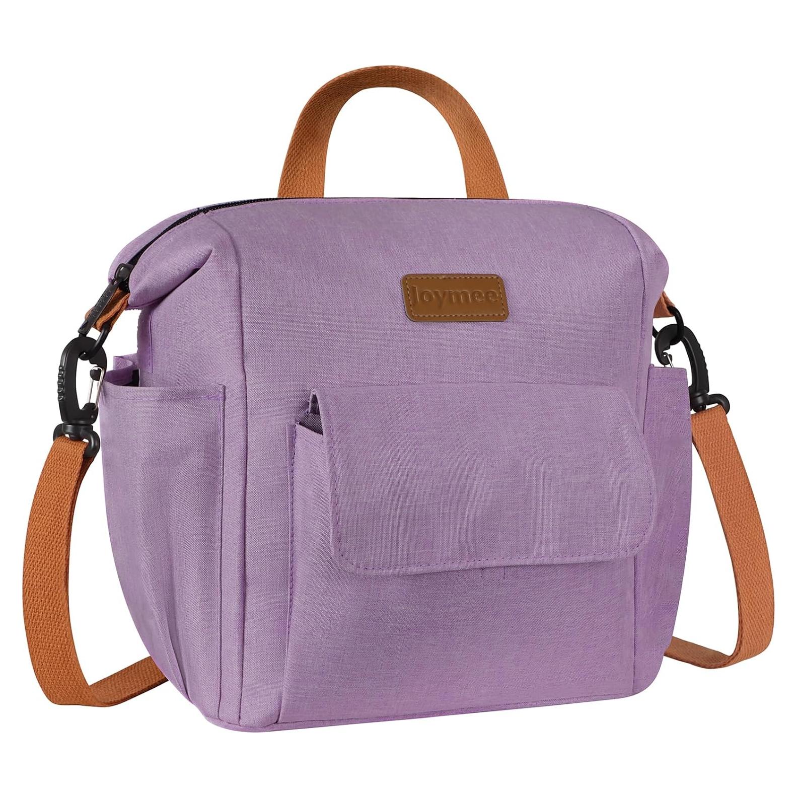 Bolsa de Almuerzo Térmica Joymee 25x16x31cm Púrpura