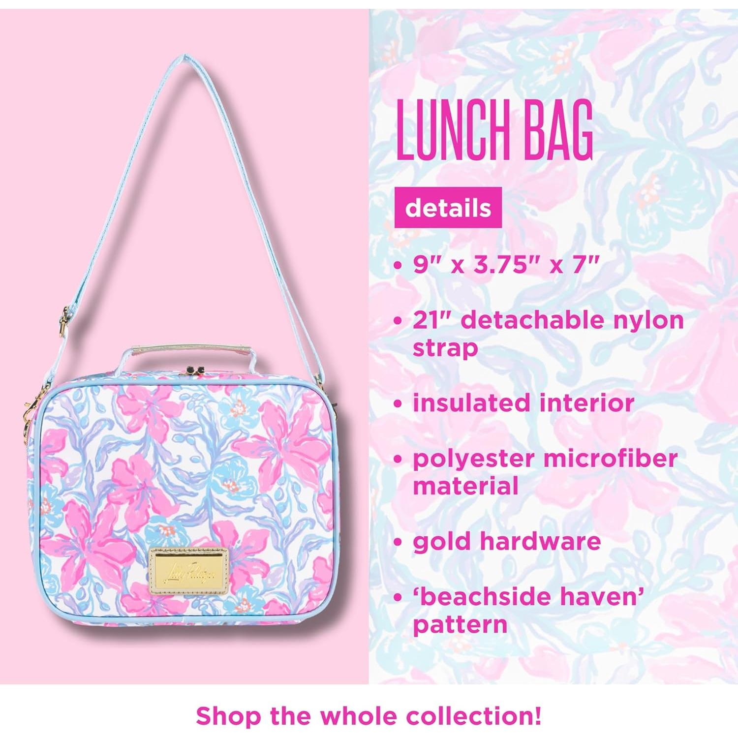 Bolsa de Almuerzo Aislada Lilly Pulitzer Beachside Haven