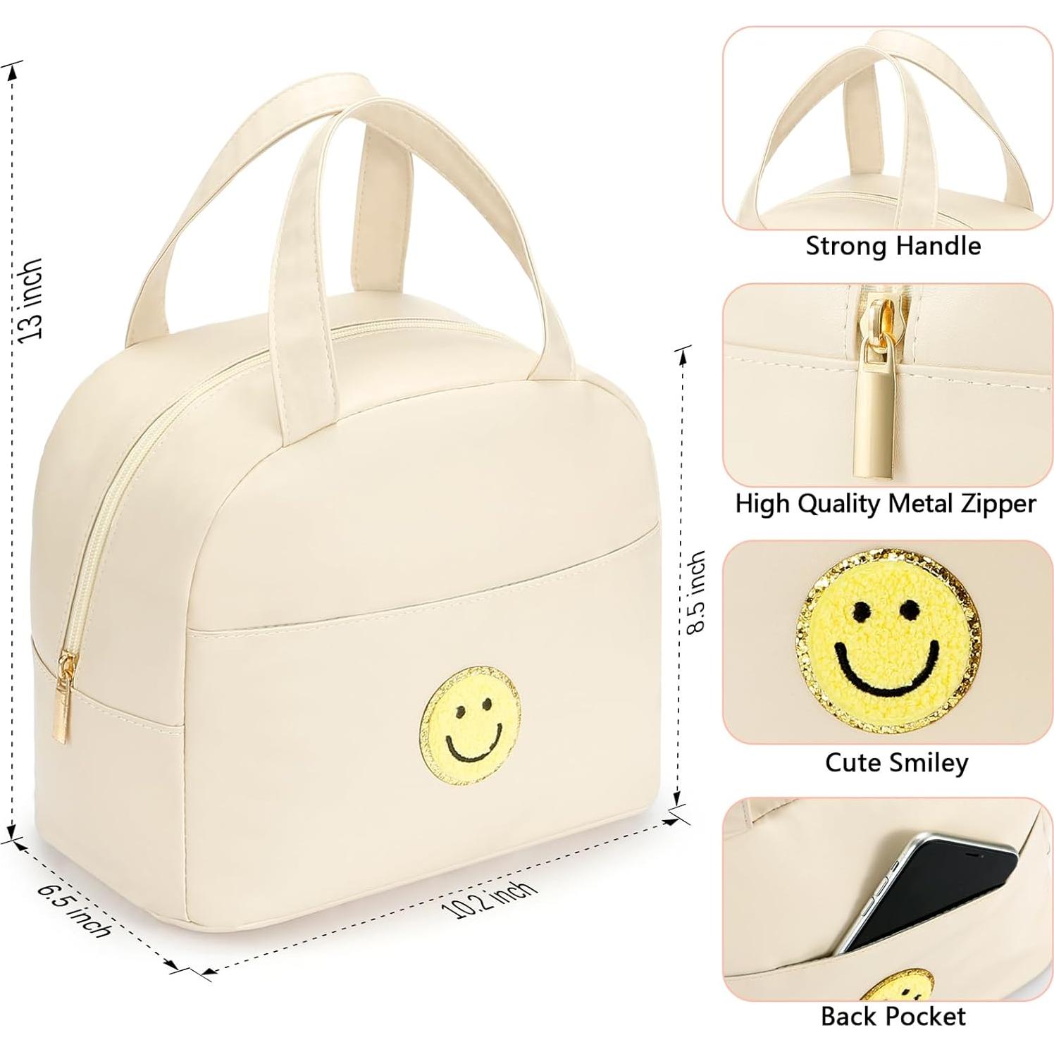 Bolsa de Almuerzo Aislada POETIC WREATH Blanca 9.4L