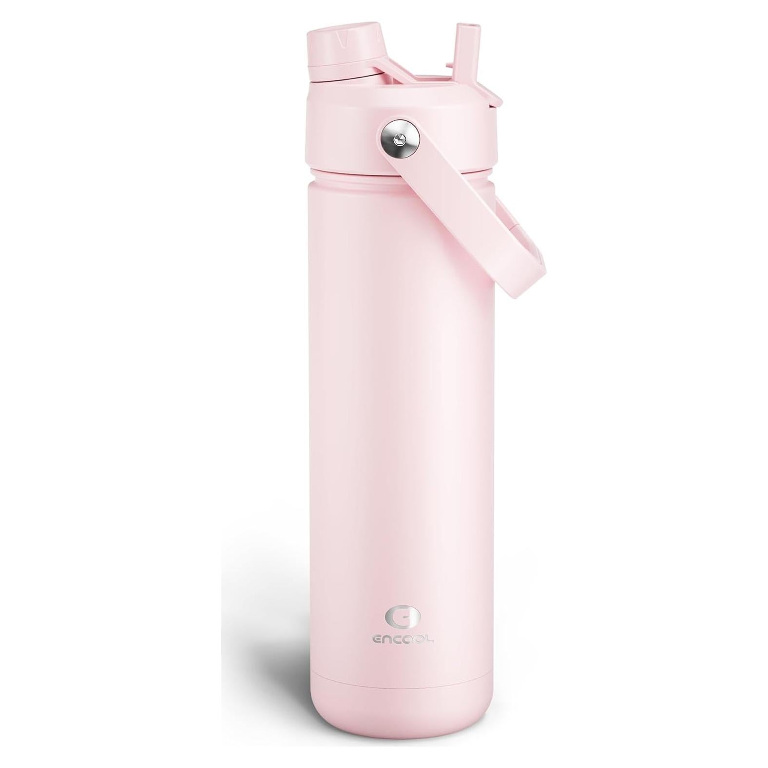 Botella de Agua Aislada ENCOOL 0.77L Acero Inoxidable Doble Pared