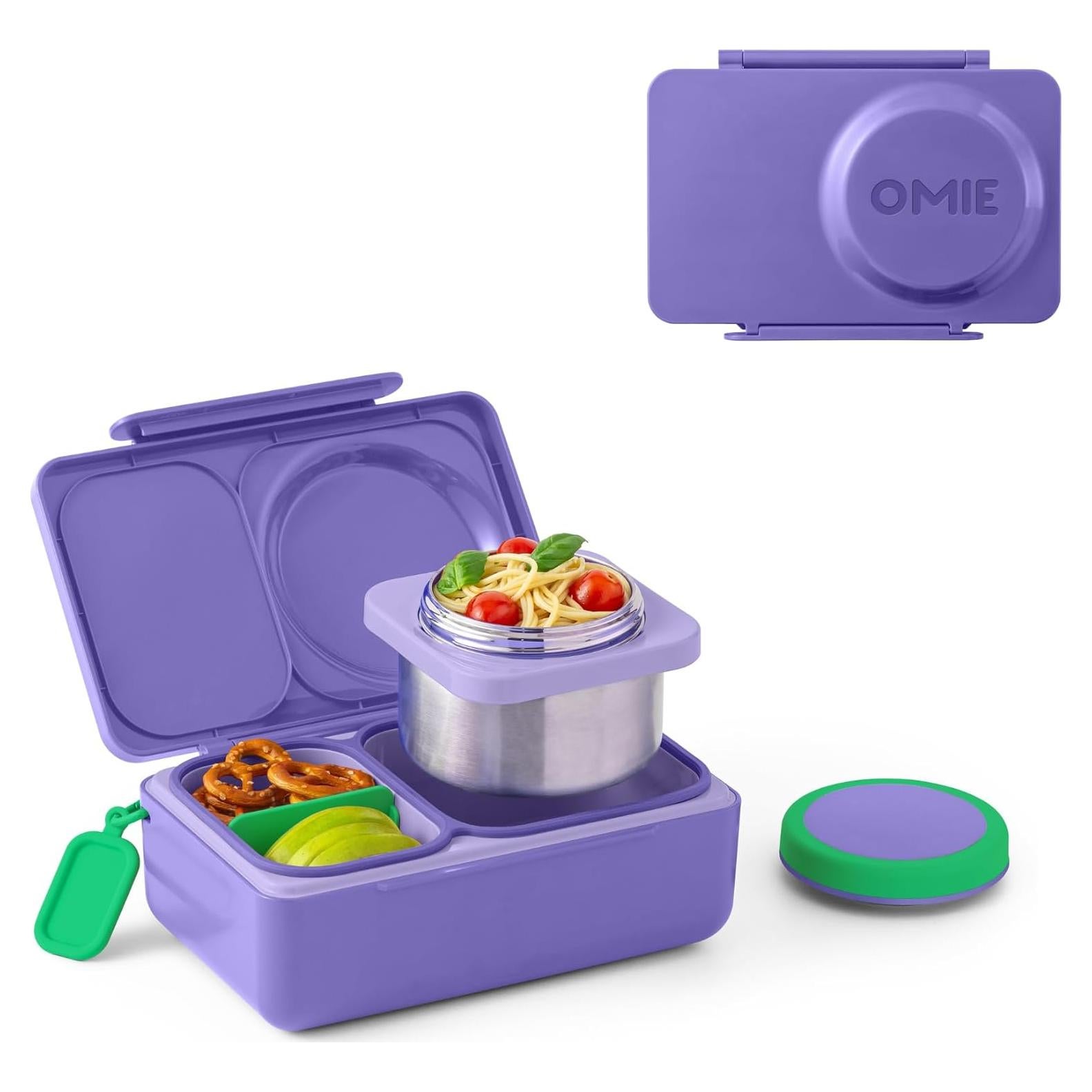 Caja Bento Omie OmieBox UP 12 oz Aislada Púrpura Galáctico