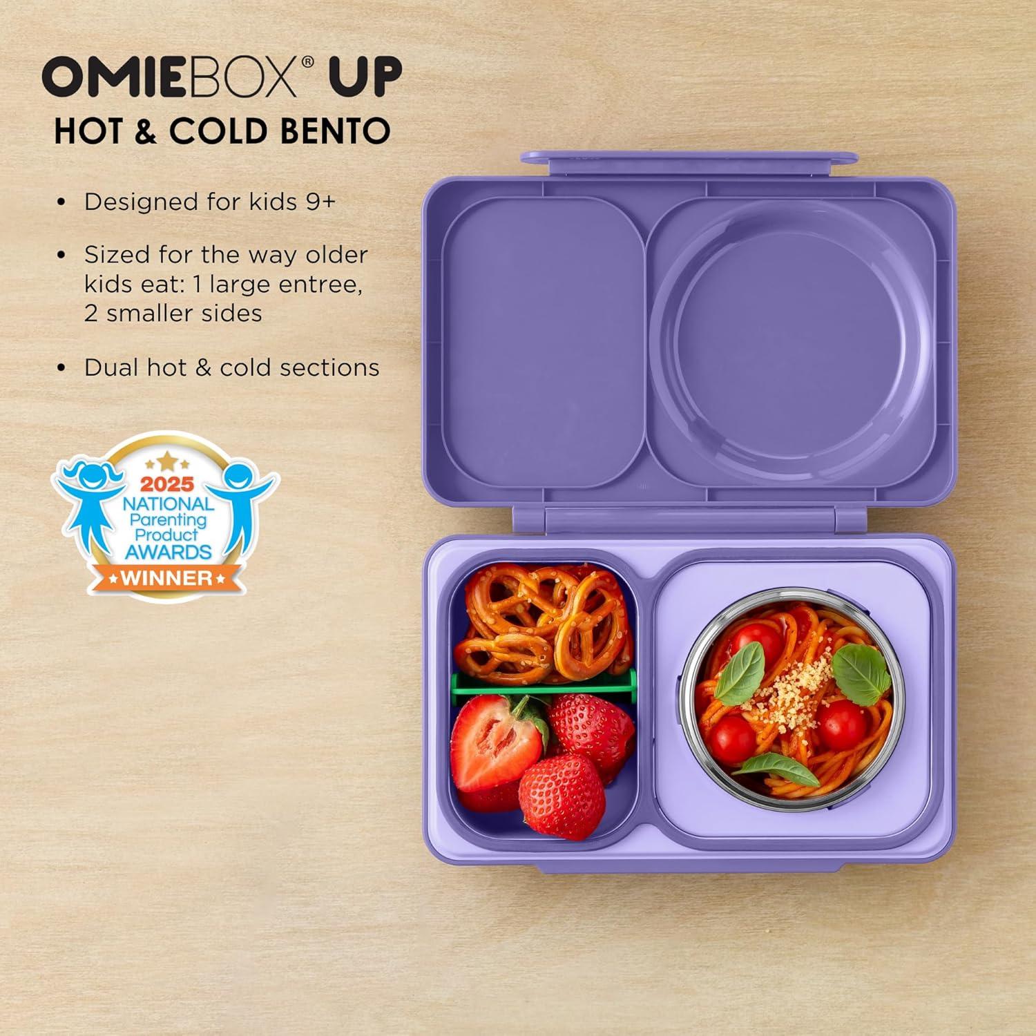Caja Bento Omie OmieBox UP 12 oz Aislada Púrpura Galáctico