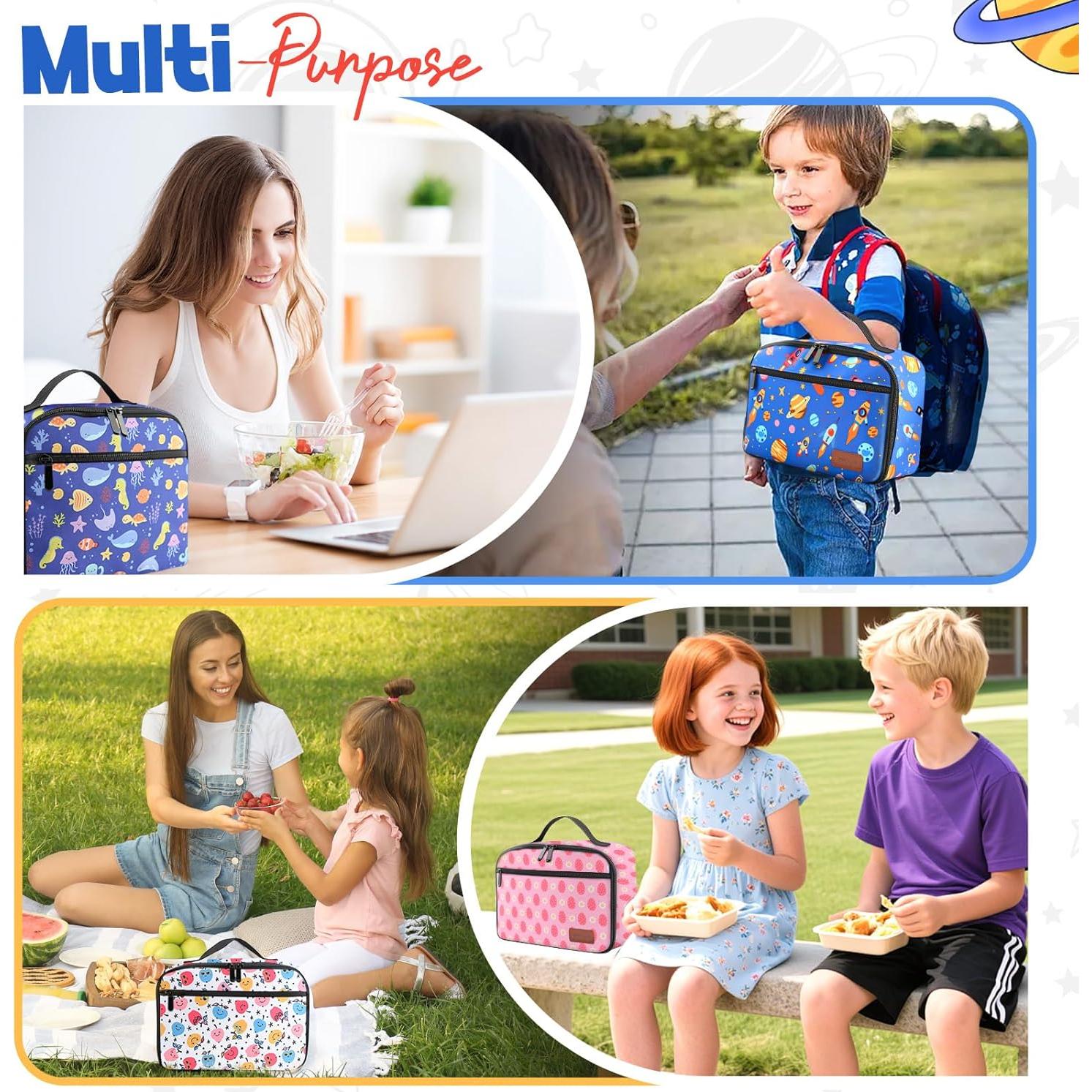 Caja de Almuerzo Aislada YONSEN 6.5L para Niños y Adultos