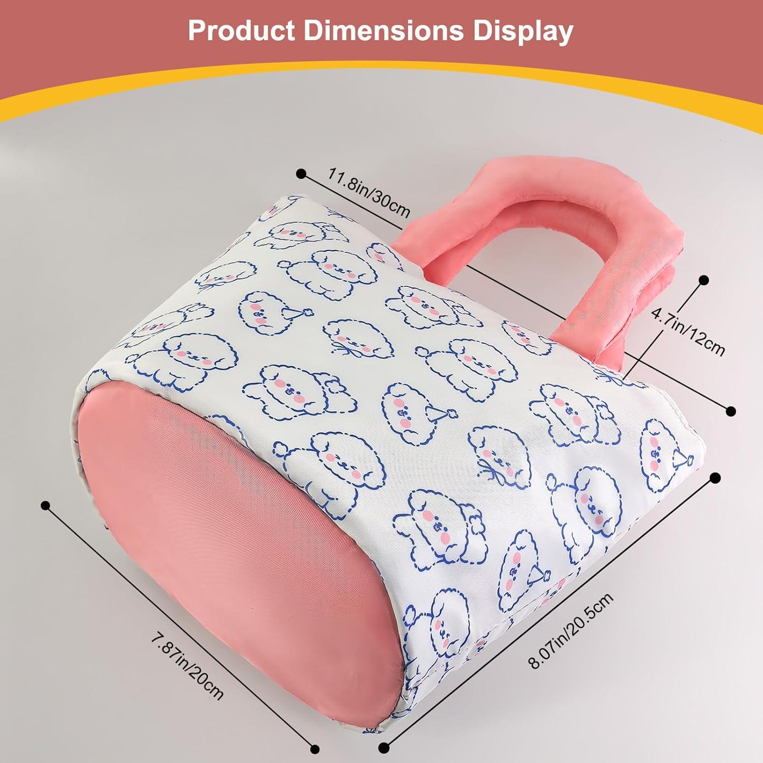 Bolsa de Almuerzo Aislada Homele Perro Blanco 30x15x20 cm