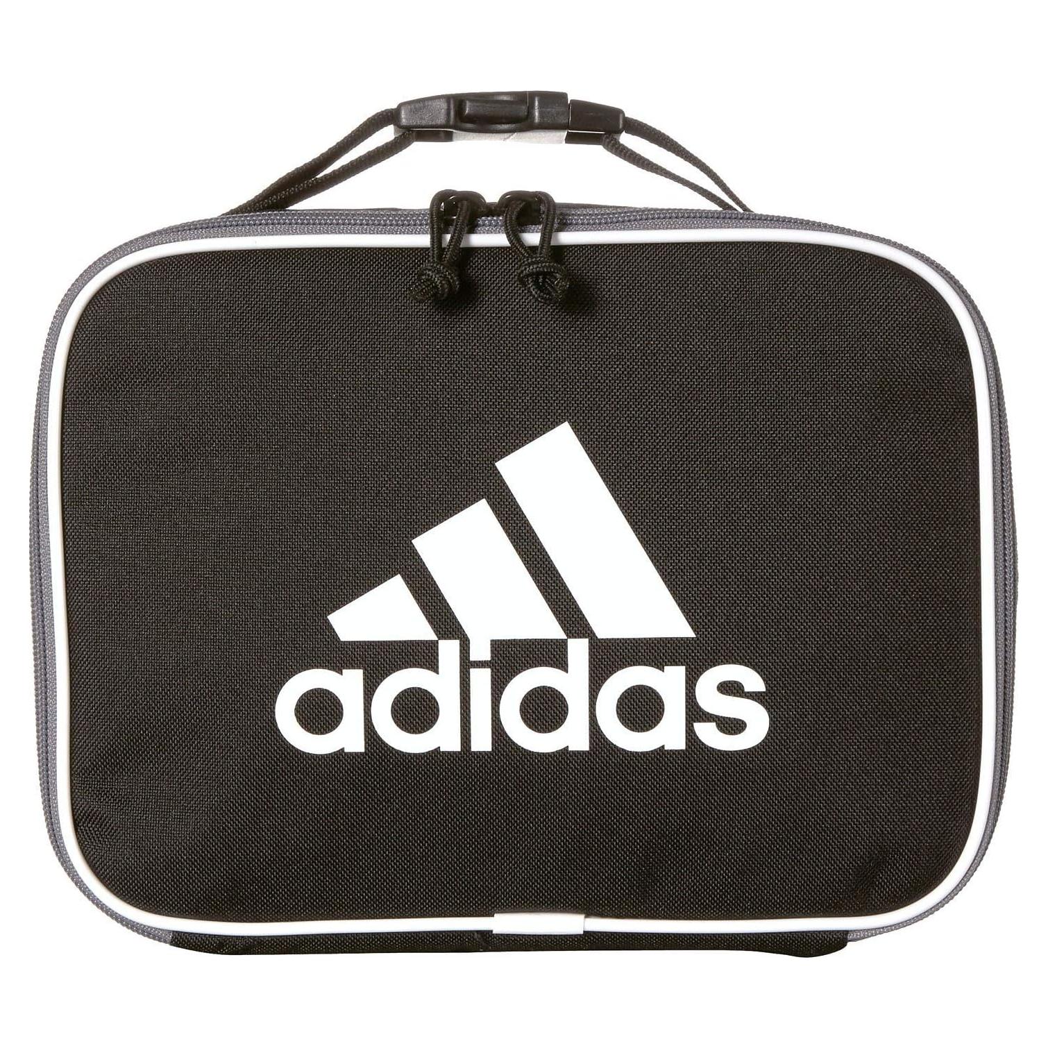 Bolsa de Almuerzo Aislada Adidas Unisex Negra 6L