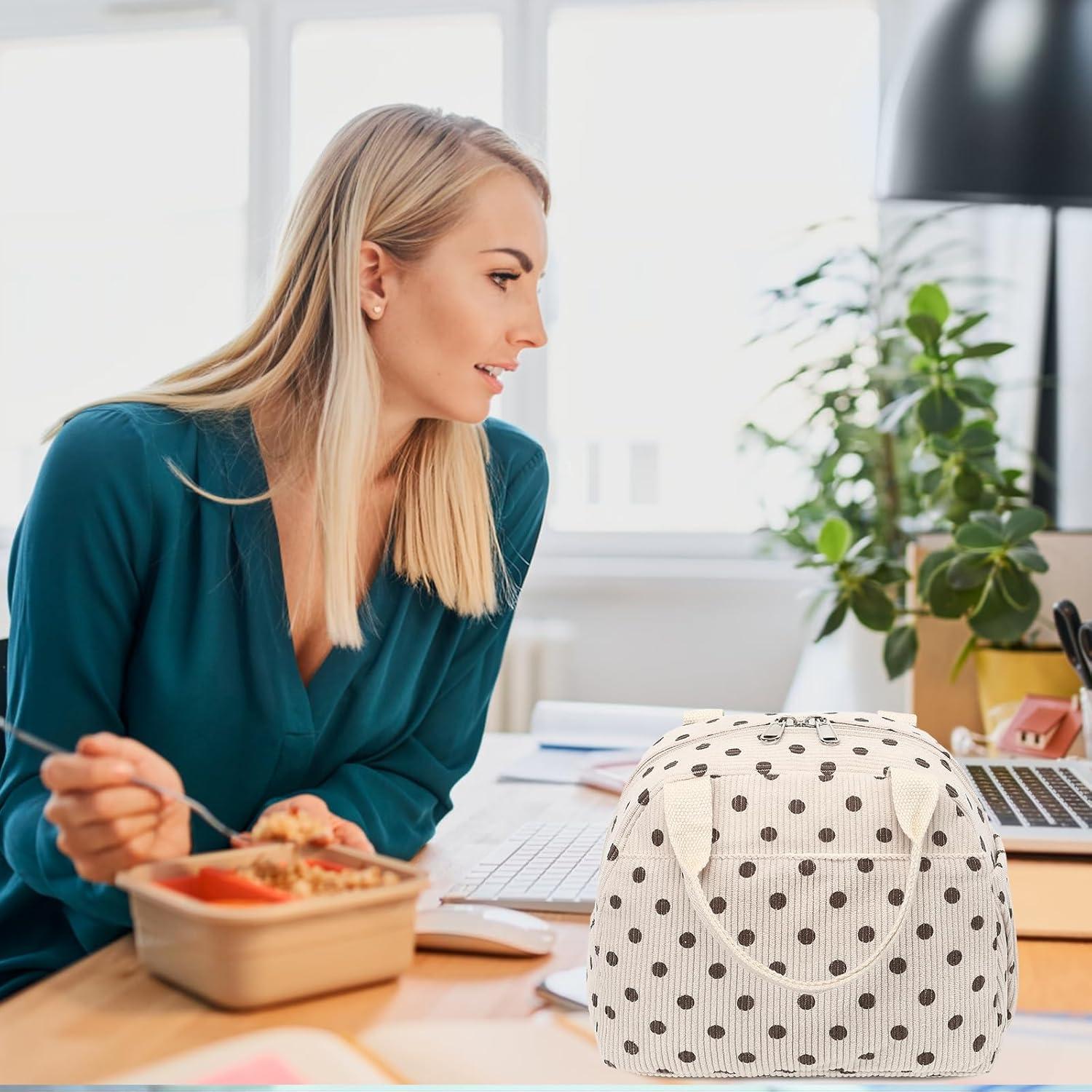 Bolsa de Almuerzo Aislada Restro 8.5L Terciopelo Moda