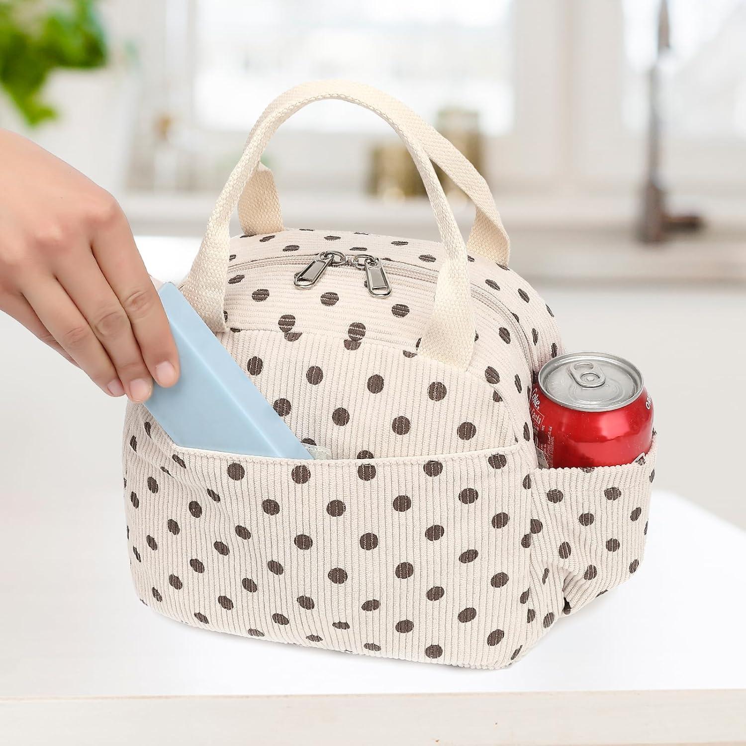 Bolsa de Almuerzo Aislada Restro 8.5L Terciopelo Moda