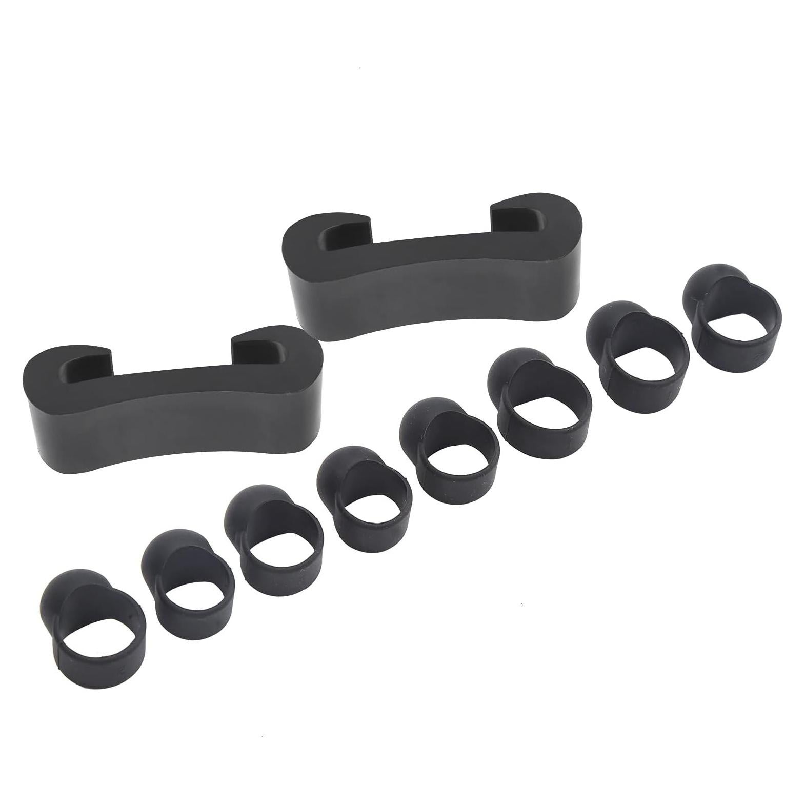 Cubiertas para dedos de tambor de lengua Tomantery - 8 PCS