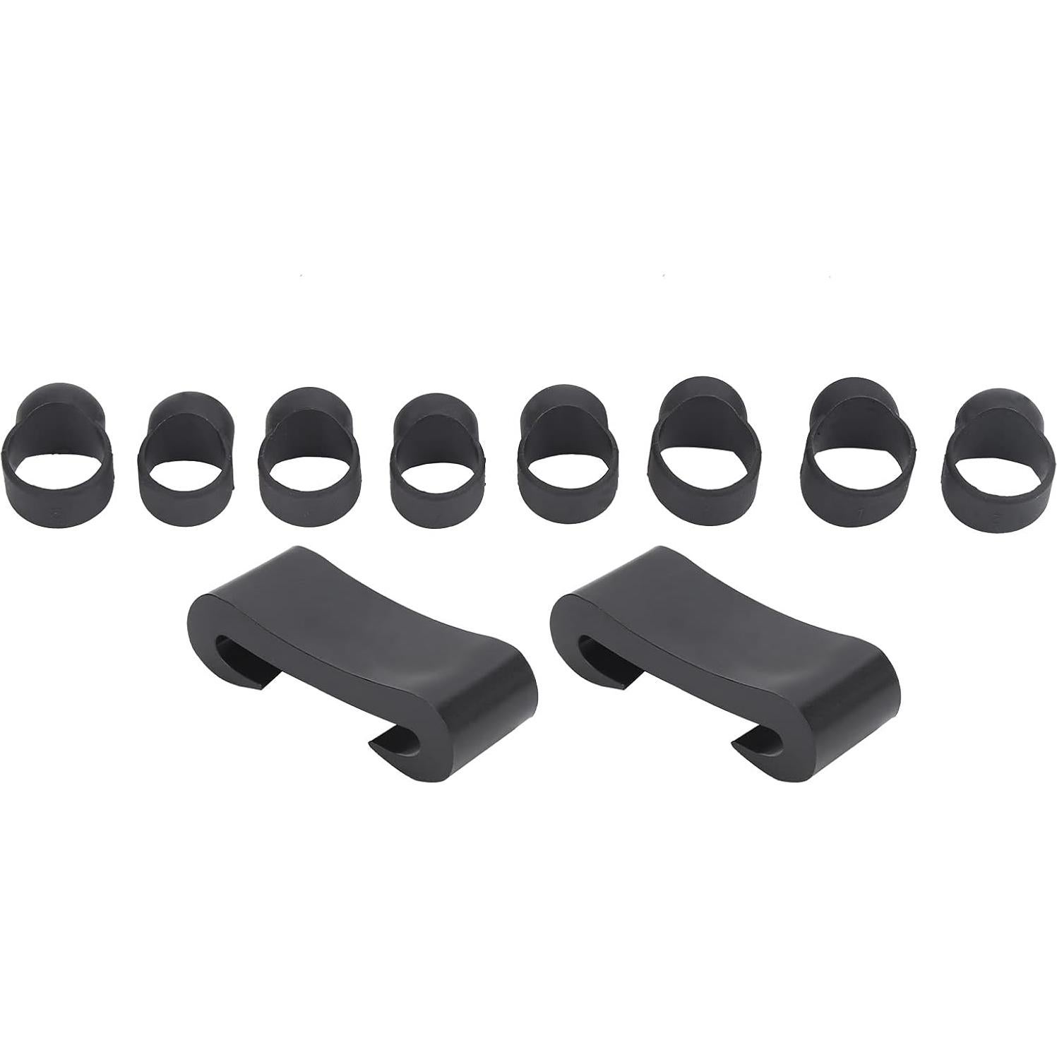 Cubiertas para dedos de tambor de lengua Tomantery - 8 PCS