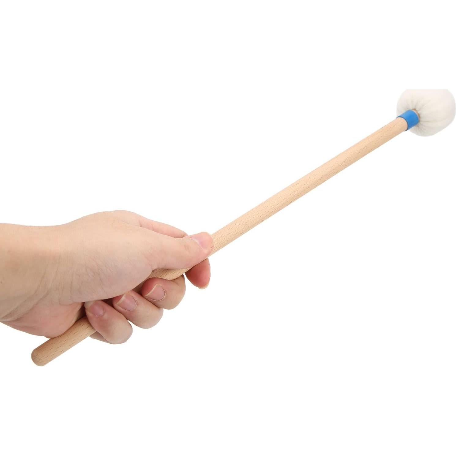 Baquetas de Tímpano Mallets WALFRONT 2 Pcs Fieltro Arce Azul