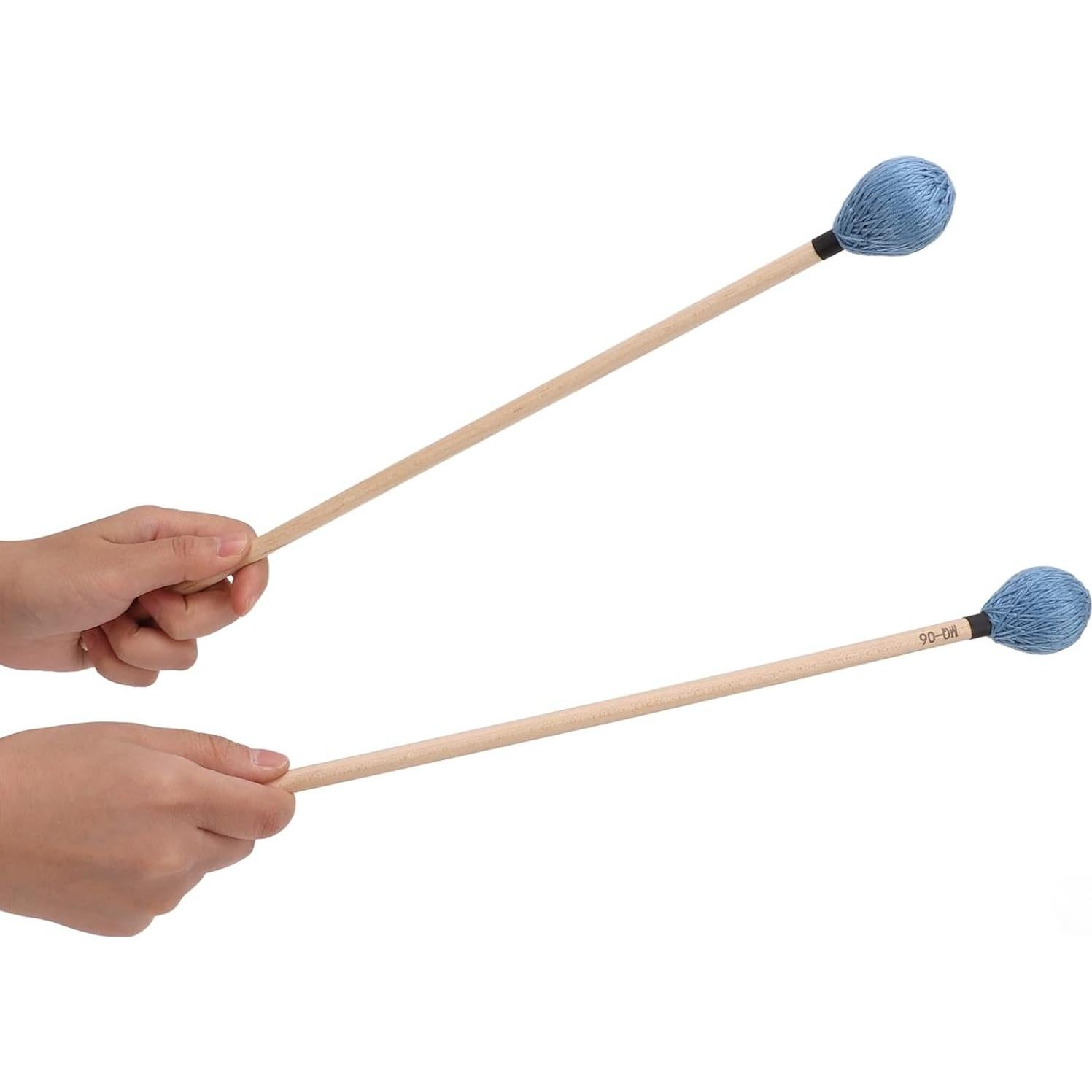 Mallets de Marimba Walfront MQ-06 con Mango de Arce - 2 Piezas