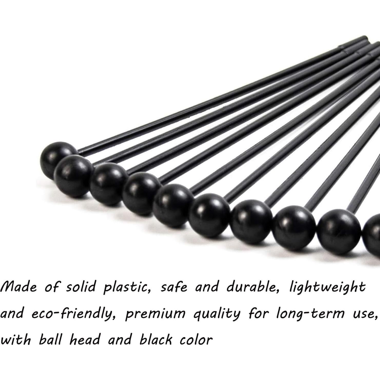 Paquete de 10 Martillos de Plástico AUEAR para Percusión 27.3 cm