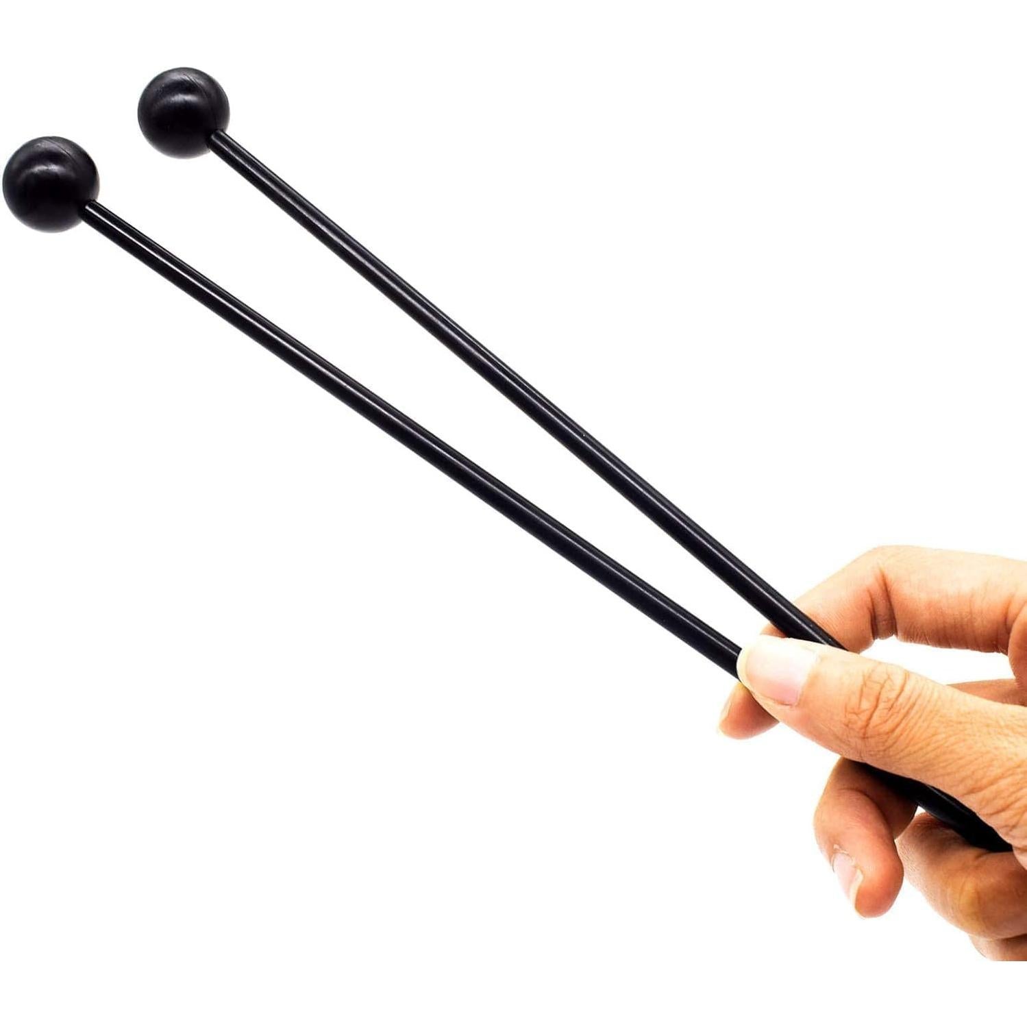 Paquete de 10 Martillos de Plástico AUEAR para Percusión 27.3 cm
