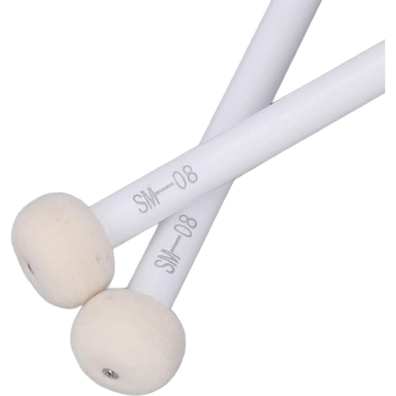 Mazos de tambor VBESTLIFE 2 piezas con mango de arce antideslizante