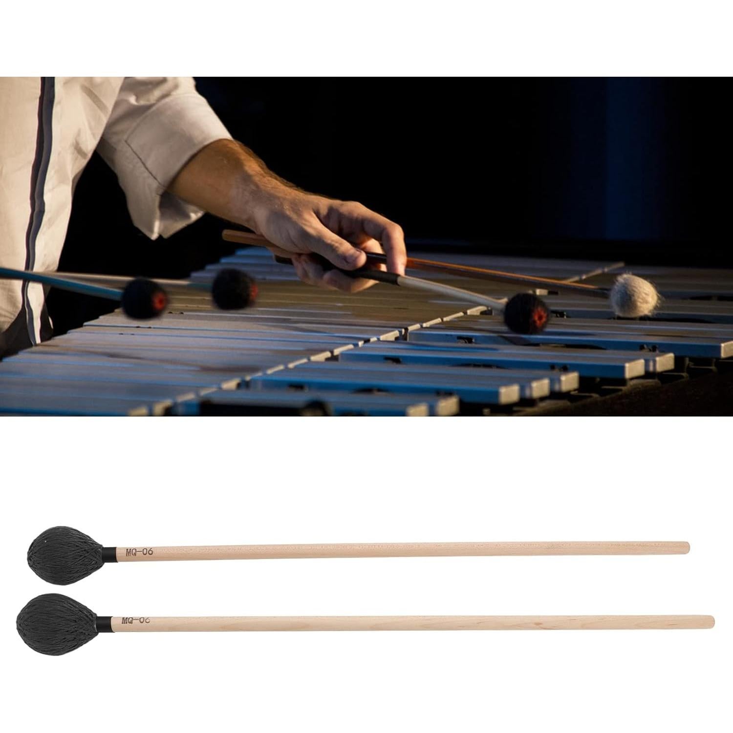 Mazos de Marimba Kadimendium con Mango de Arce - 2 Piezas