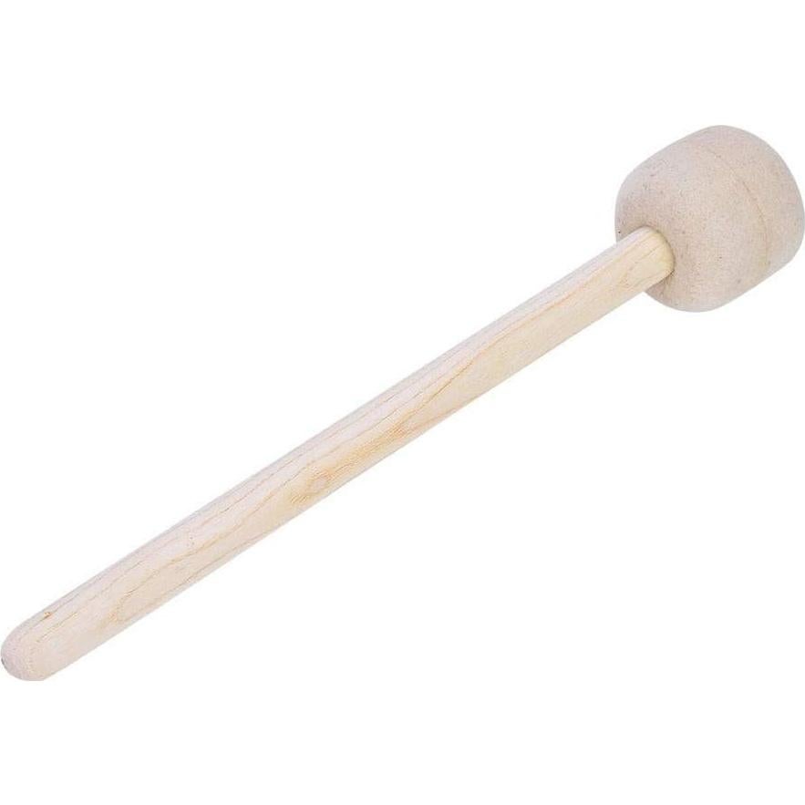Martillo de Tambor Alomejor con Cabeza de Fieltro y Mango de Madera