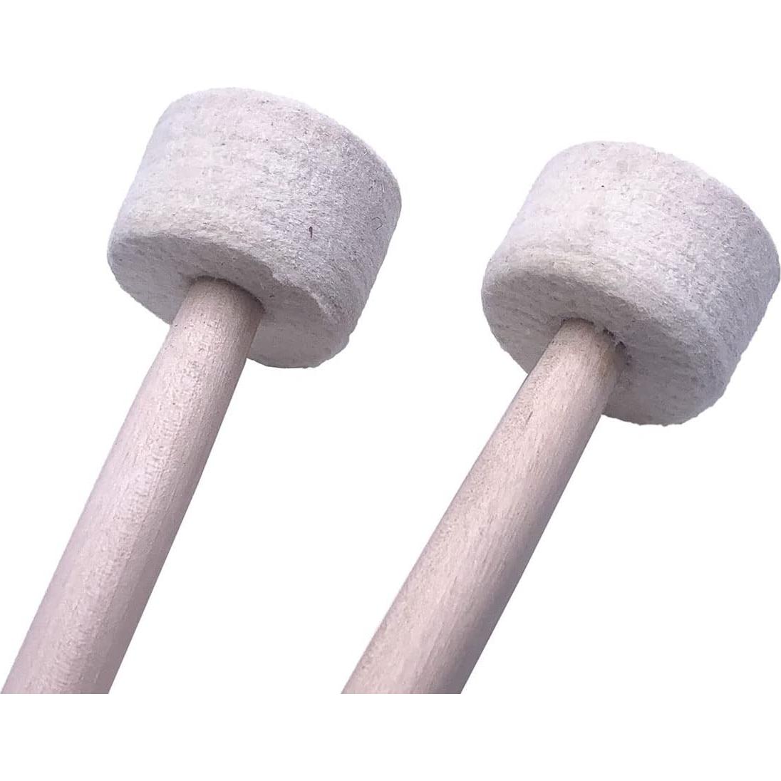 Mazos de Tímpano TUOREN 38cm con Cabeza de Fieltro - 1 Par