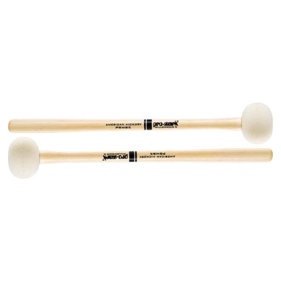 Mazos de Batería de Bajo Promark PSMB5 con Cabeza de Fieltro