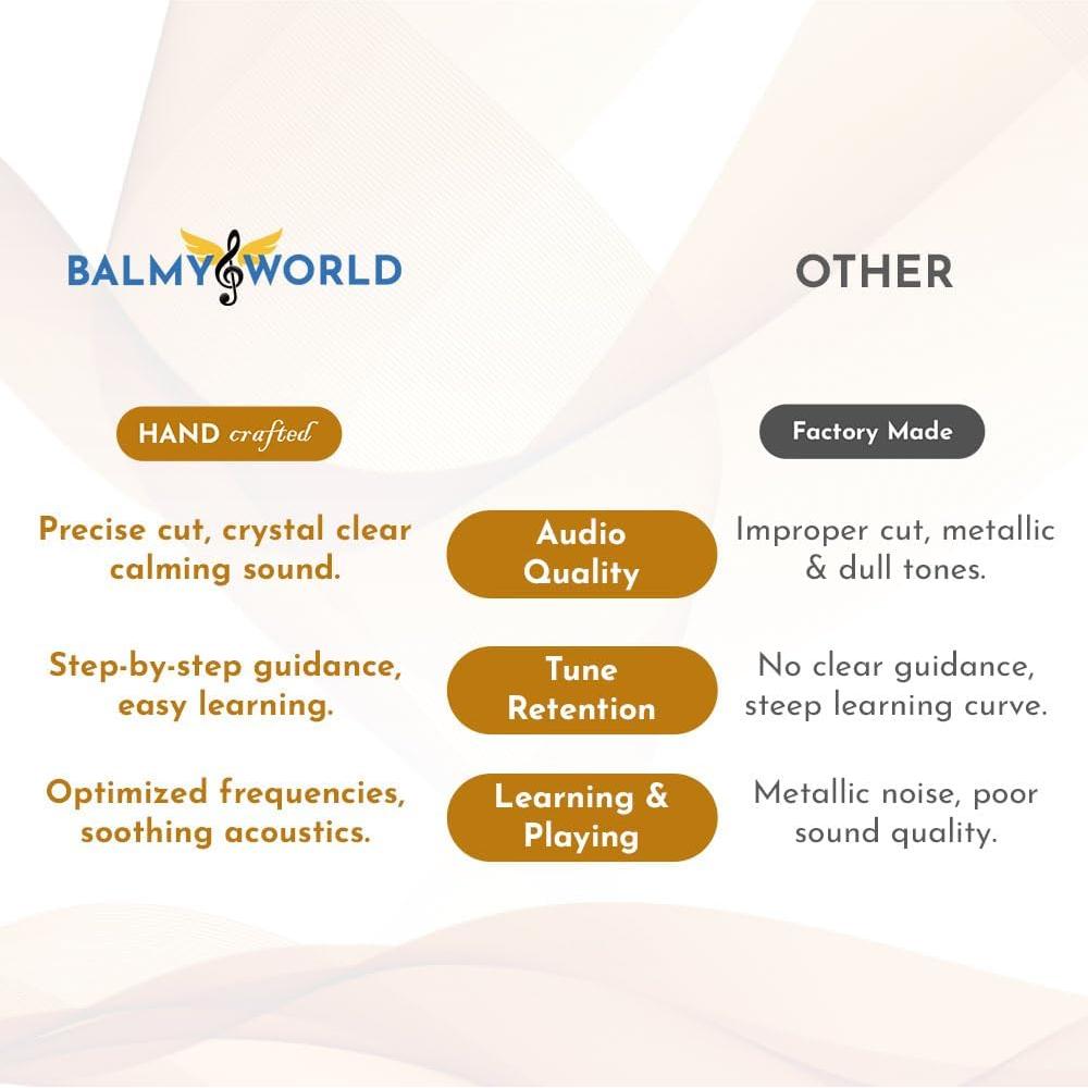 Tambor Balmy de Lengua de Acero 10" 11 Notas Oro con Bolsa