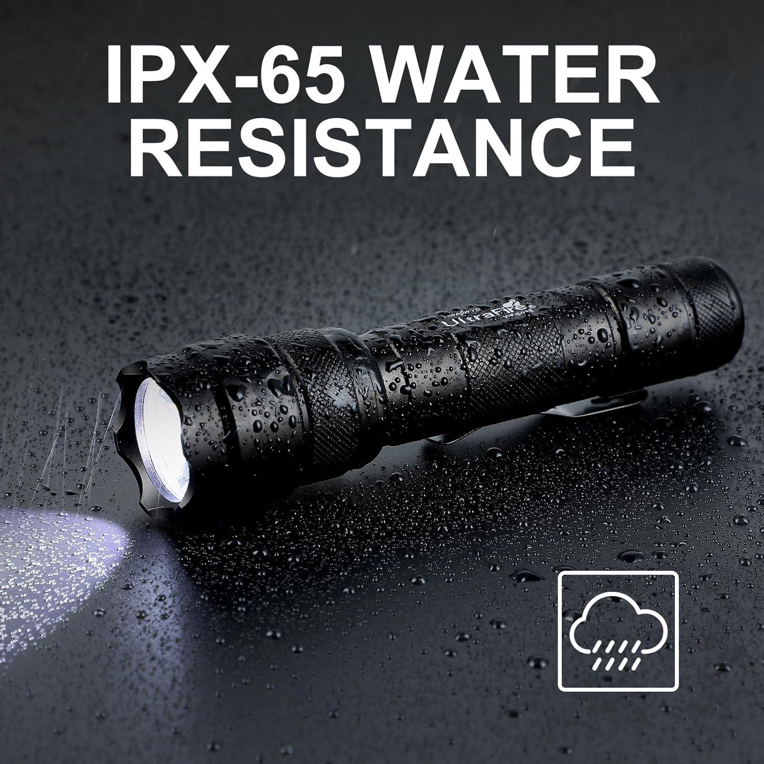 Linterna Táctica LED ULTRAFIRE WF-502B 1000 Lúmenes 5 Modos