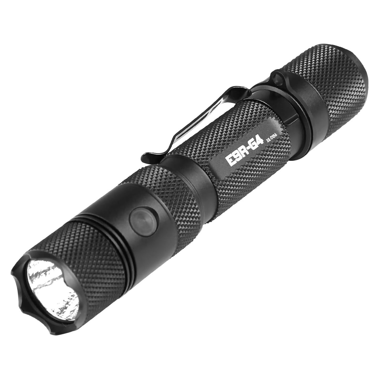 Linterna Táctica PowerTac E9R G4 - 2550 Lúmenes LED Recargable