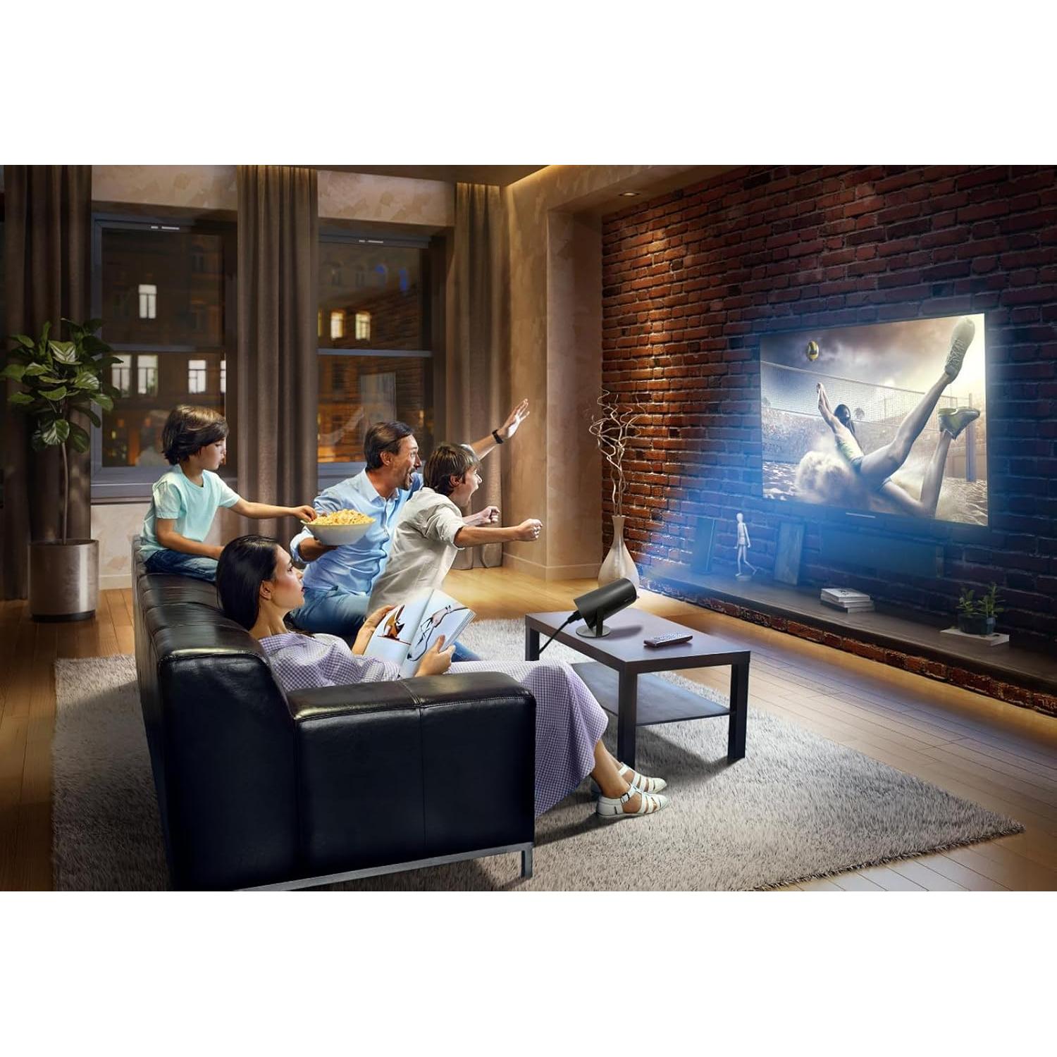 Proyector Mini Portátil DUPULEE HY300 Plus 4K, WiFi, Bluetooth