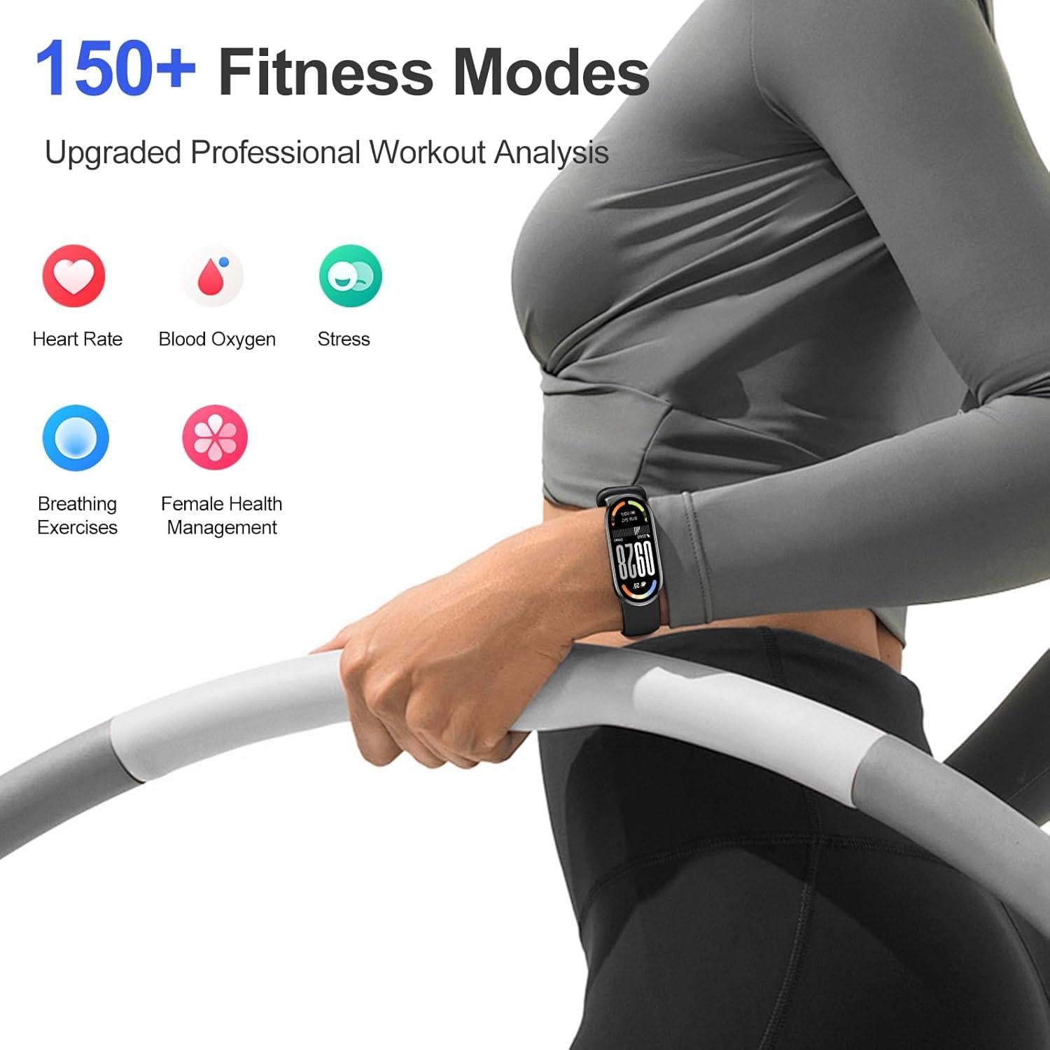 Xiaomi Mi Smart Band 10 - 1.72" AMOLED, 21 Días Batería, Monitor de Frecuencia Cardíaca