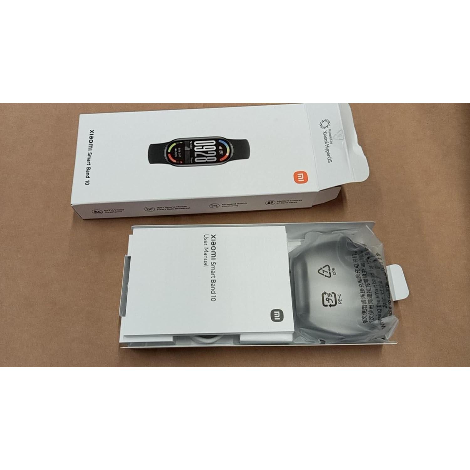 Xiaomi Mi Smart Band 10 - 1.72" AMOLED, 21 Días Batería, Monitor de Frecuencia Cardíaca