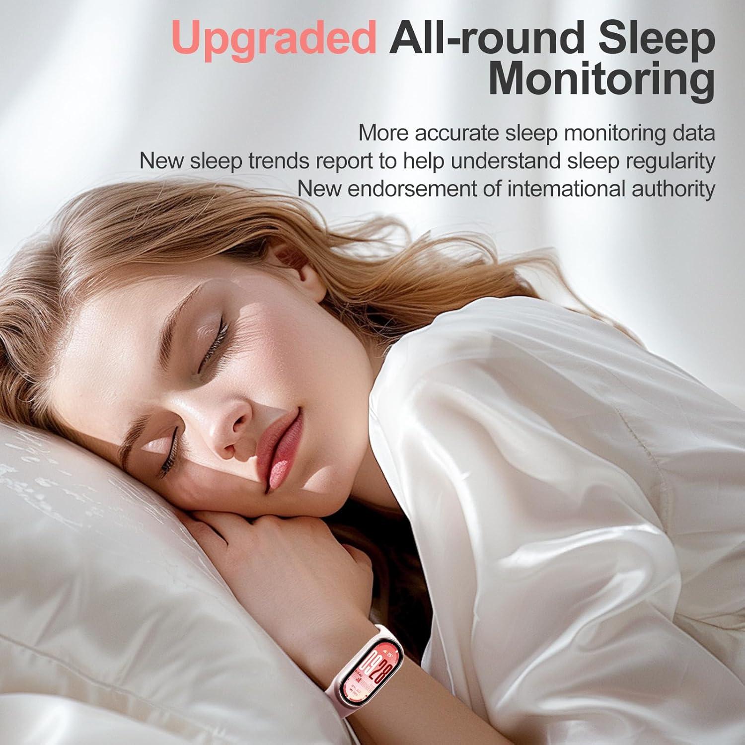 Xiaomi Mi Smart Band 10 - 1.72" AMOLED, 21 Días Batería, Rosa